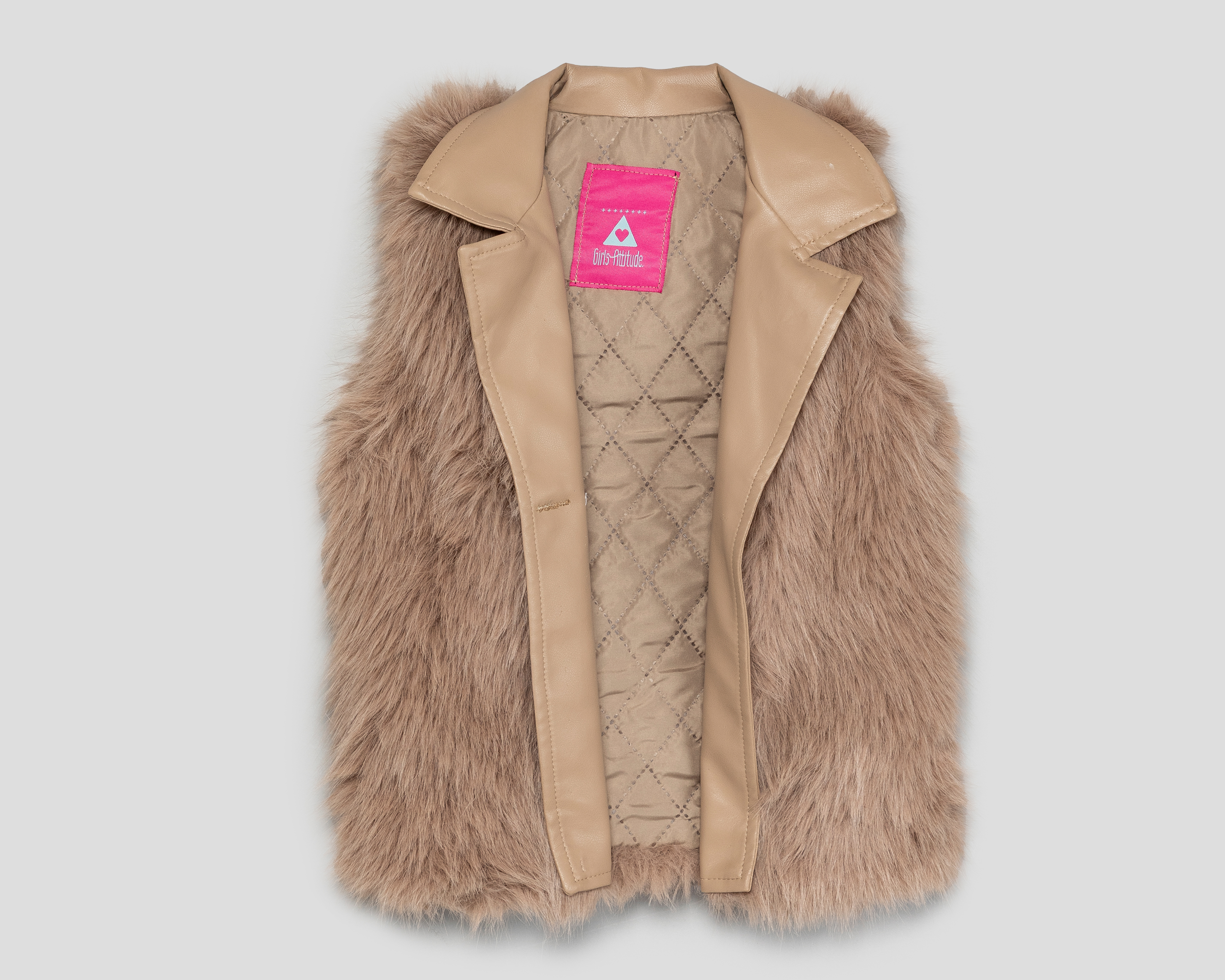 Foto 2 pulgar | Foto 1 | Chaleco con Solapa Girls Attitude para Niña