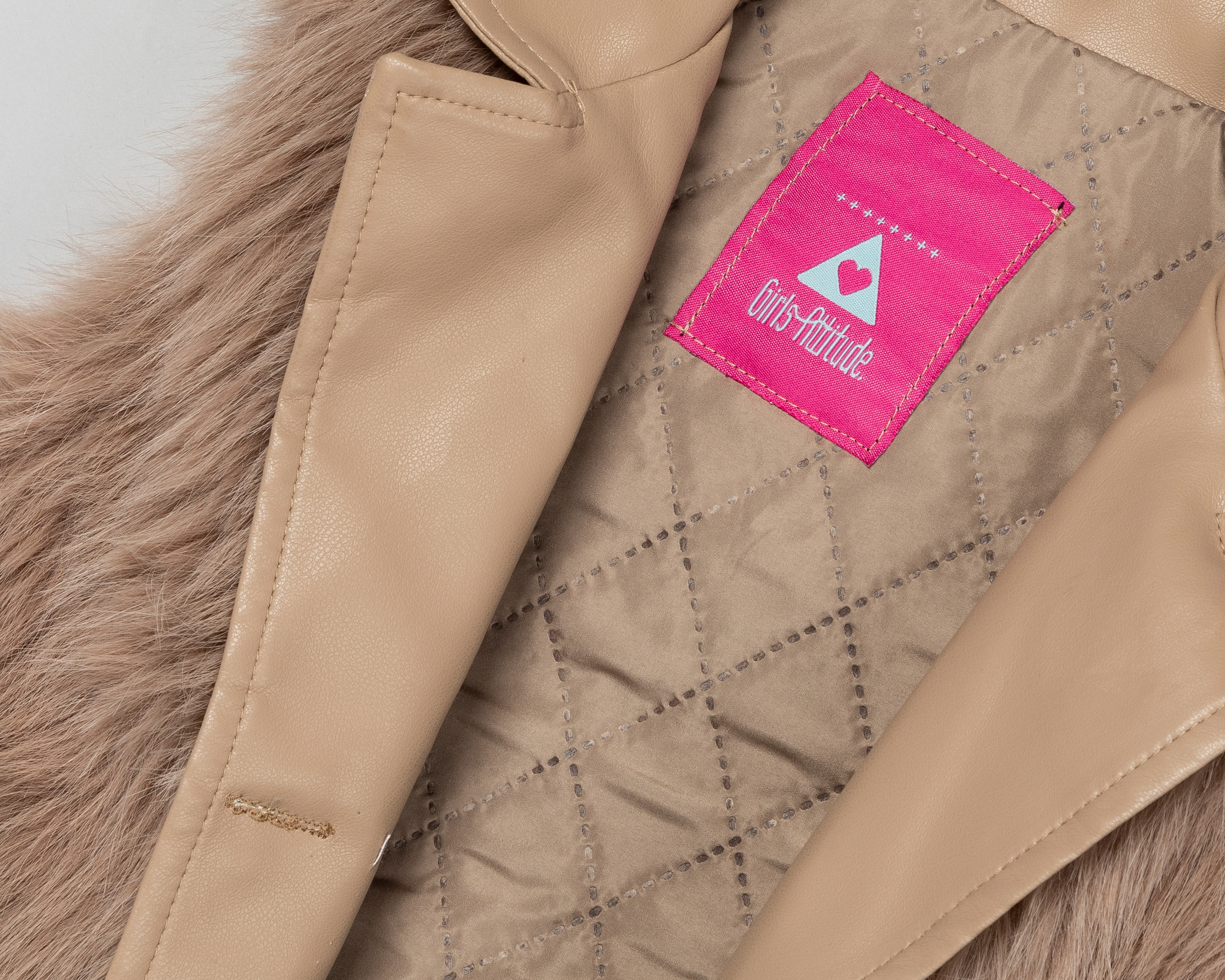 Foto 4 pulgar | Foto 3 | Chaleco con Solapa Girls Attitude para Niña