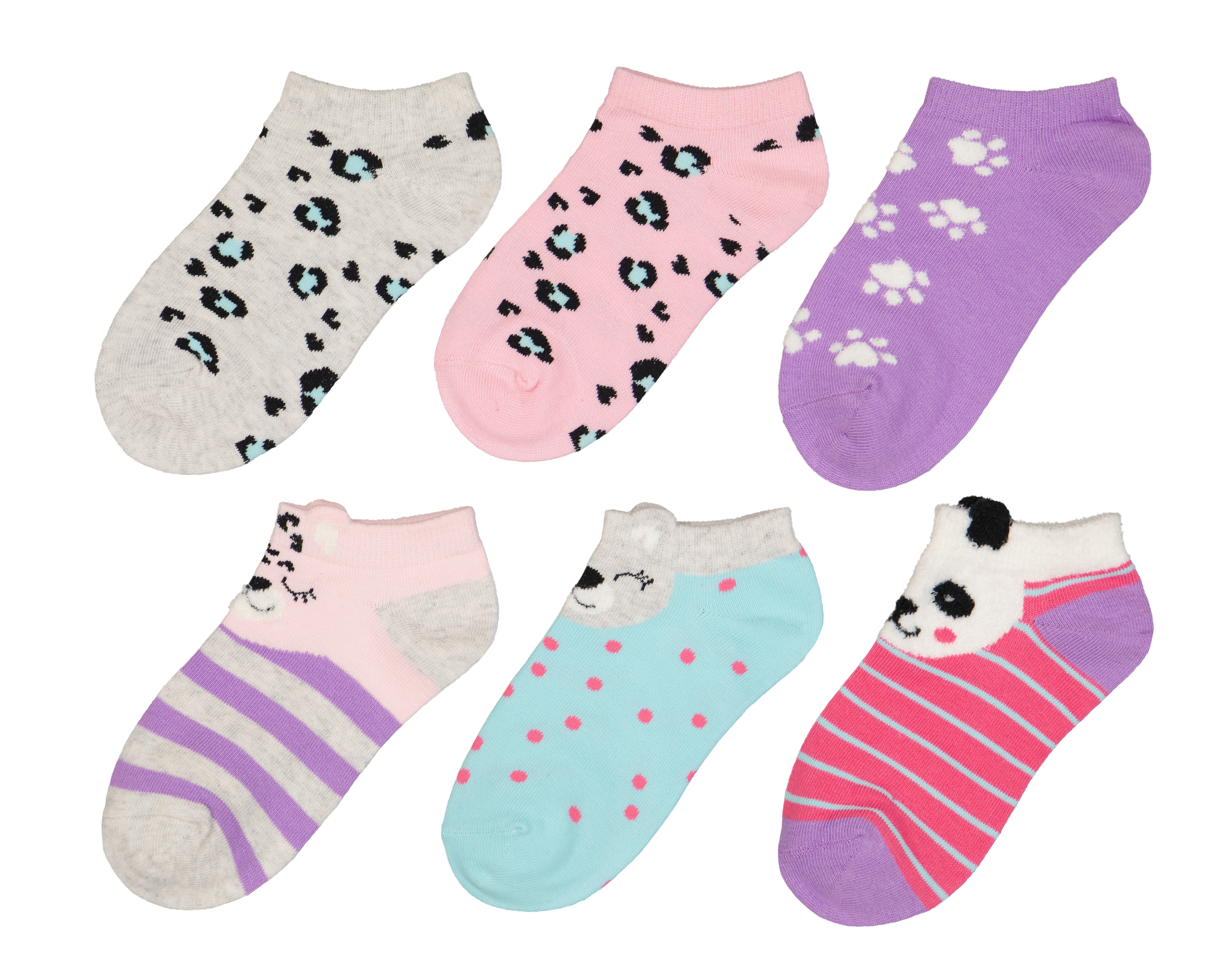 Calcetas Tines Girls Attitude para Niña 6 Pares