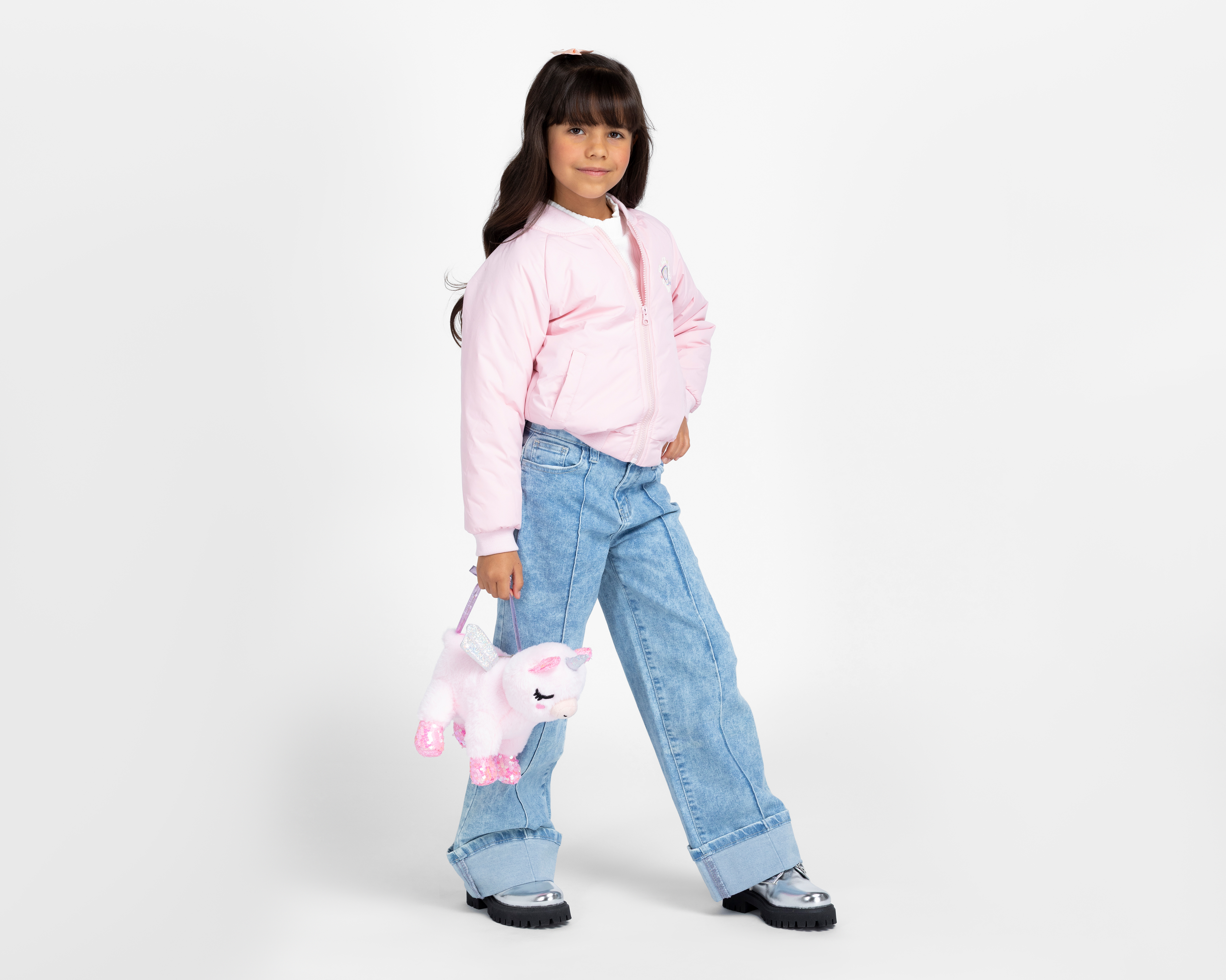 Foto 3 pulgar | Foto 2 | Chamarra Girls Attitude para Niña