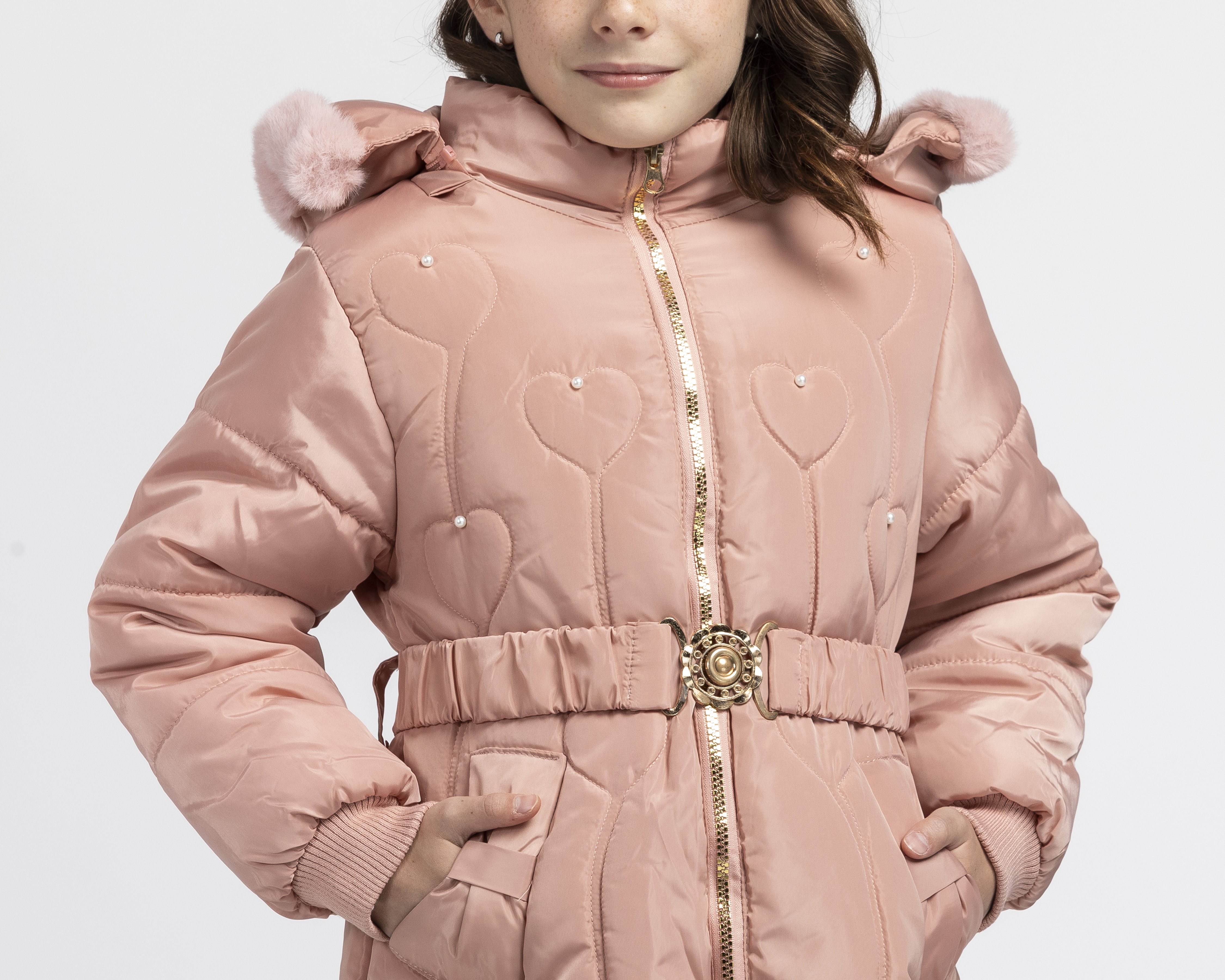 Foto 5 pulgar | Foto 4 | Chamarra con Capucha Girls Attitude para Niña