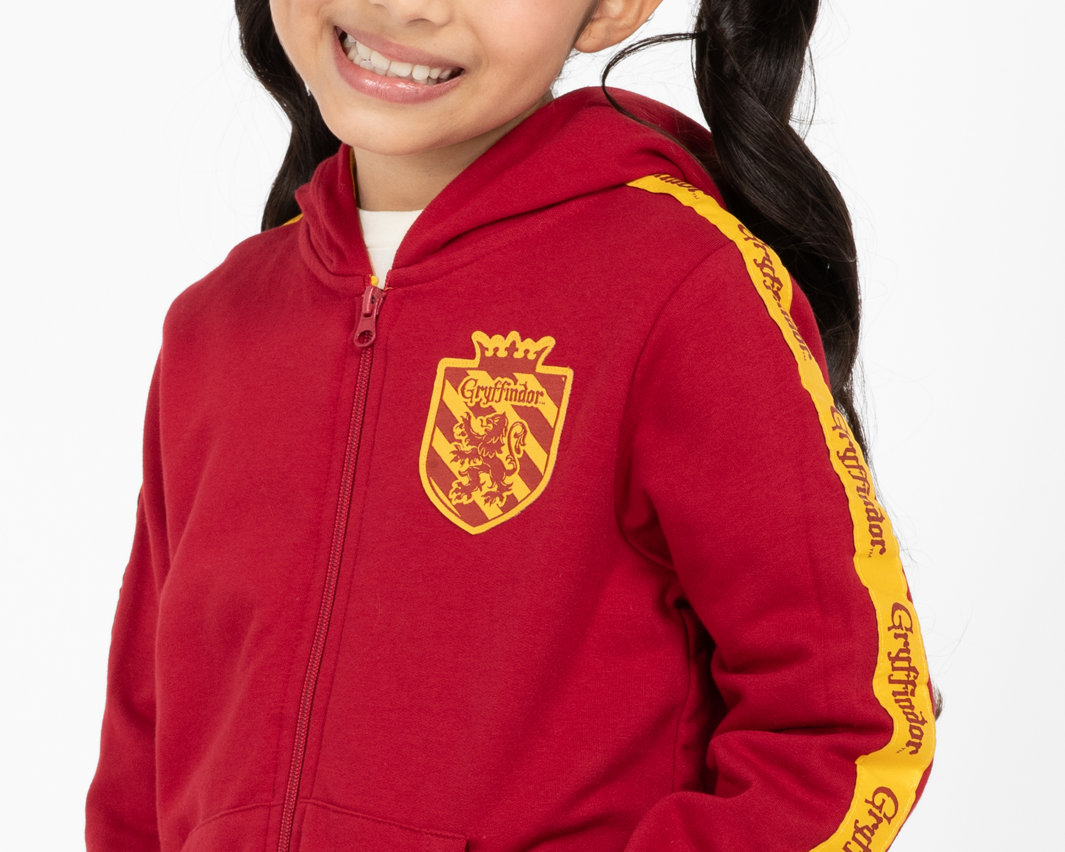 Foto 4 pulgar | Foto 3 | Sudadera con Capucha Harry Potter para Niña