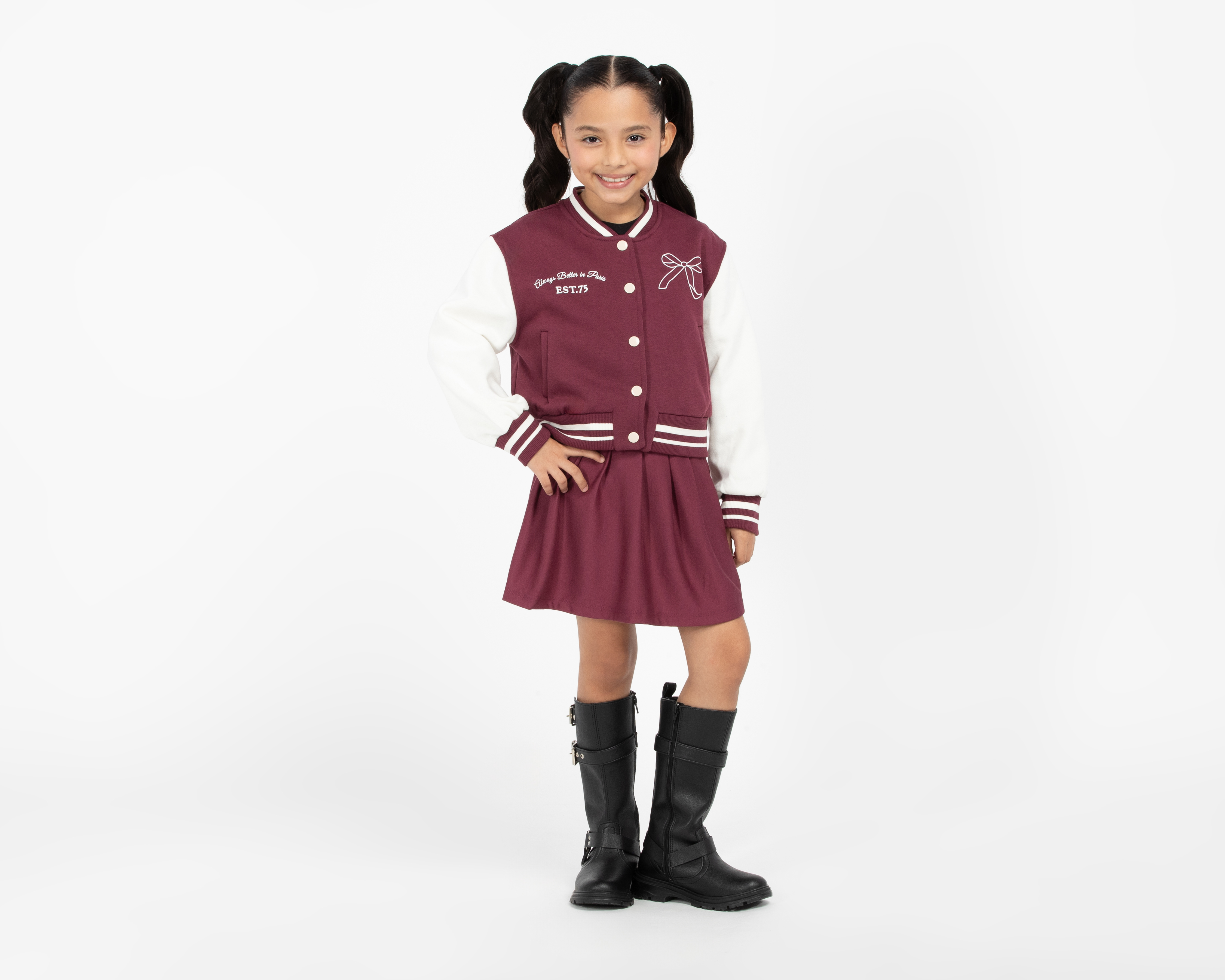 Foto 2 pulgar | Foto 1 | Falda y Chamarra Refill para Niña