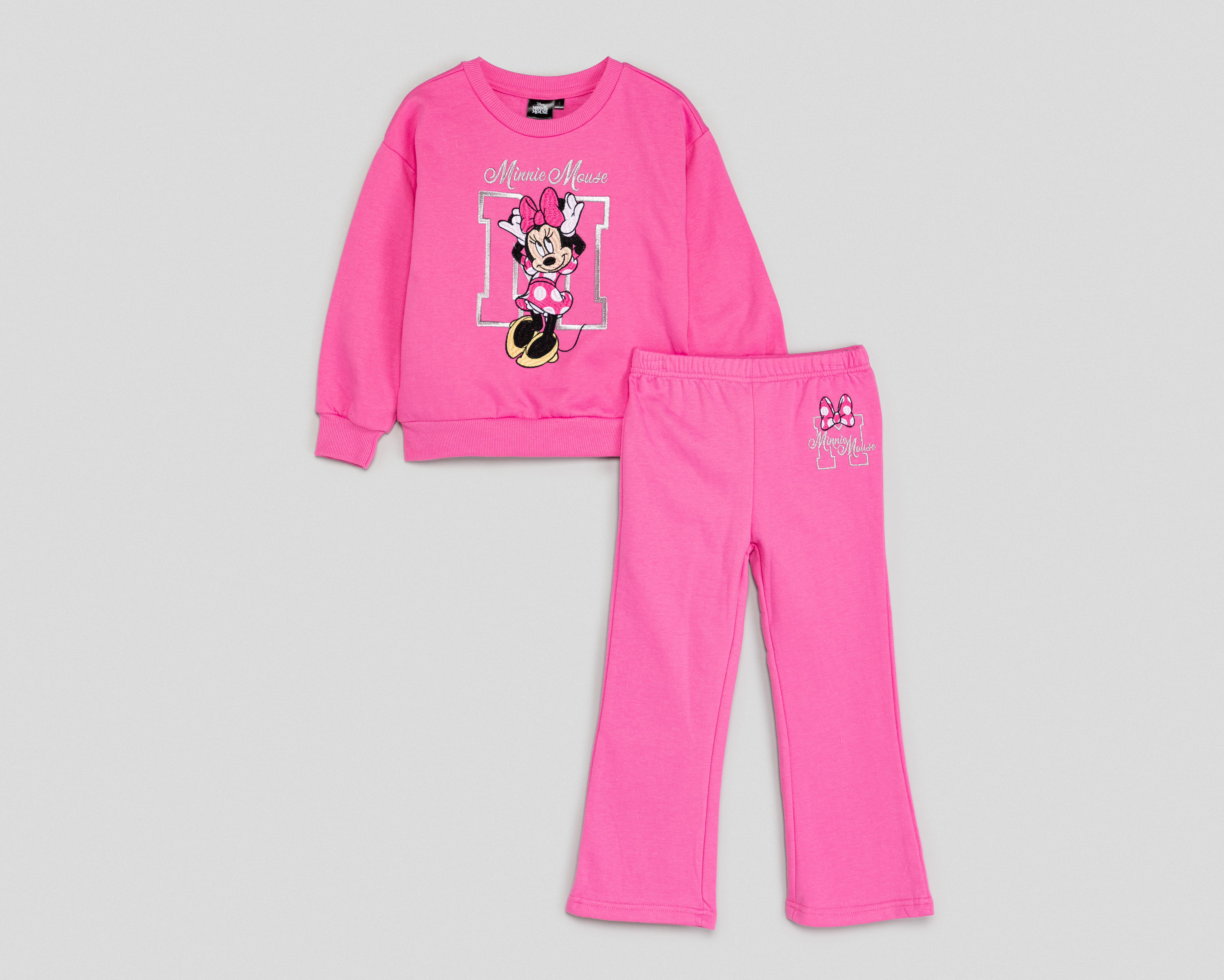 Foto 2 pulgar | Foto 1 | Pants y Sudadera Disney Minnie Mouse para Niña
