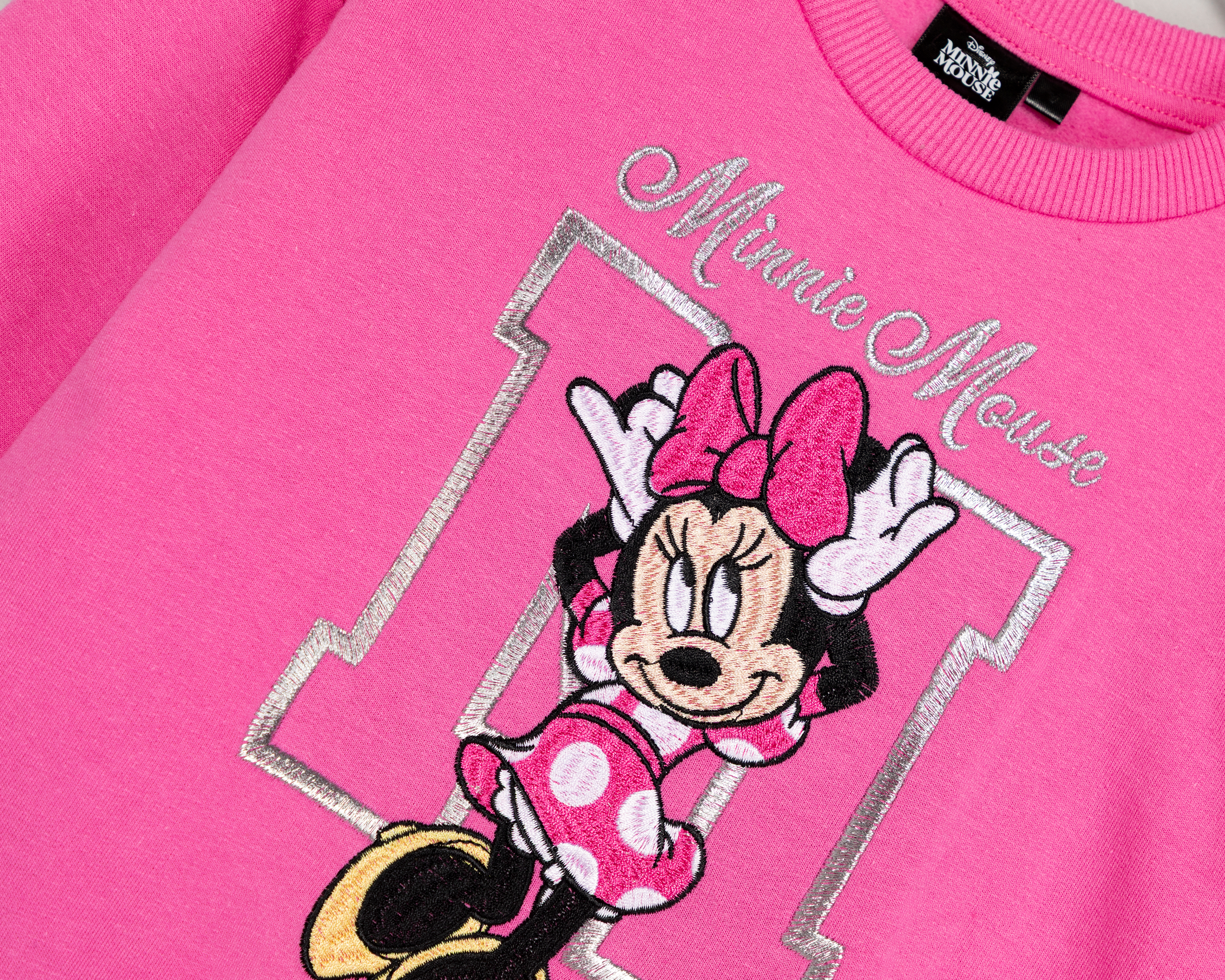 Foto 4 pulgar | Foto 3 | Pants y Sudadera Disney Minnie Mouse para Niña