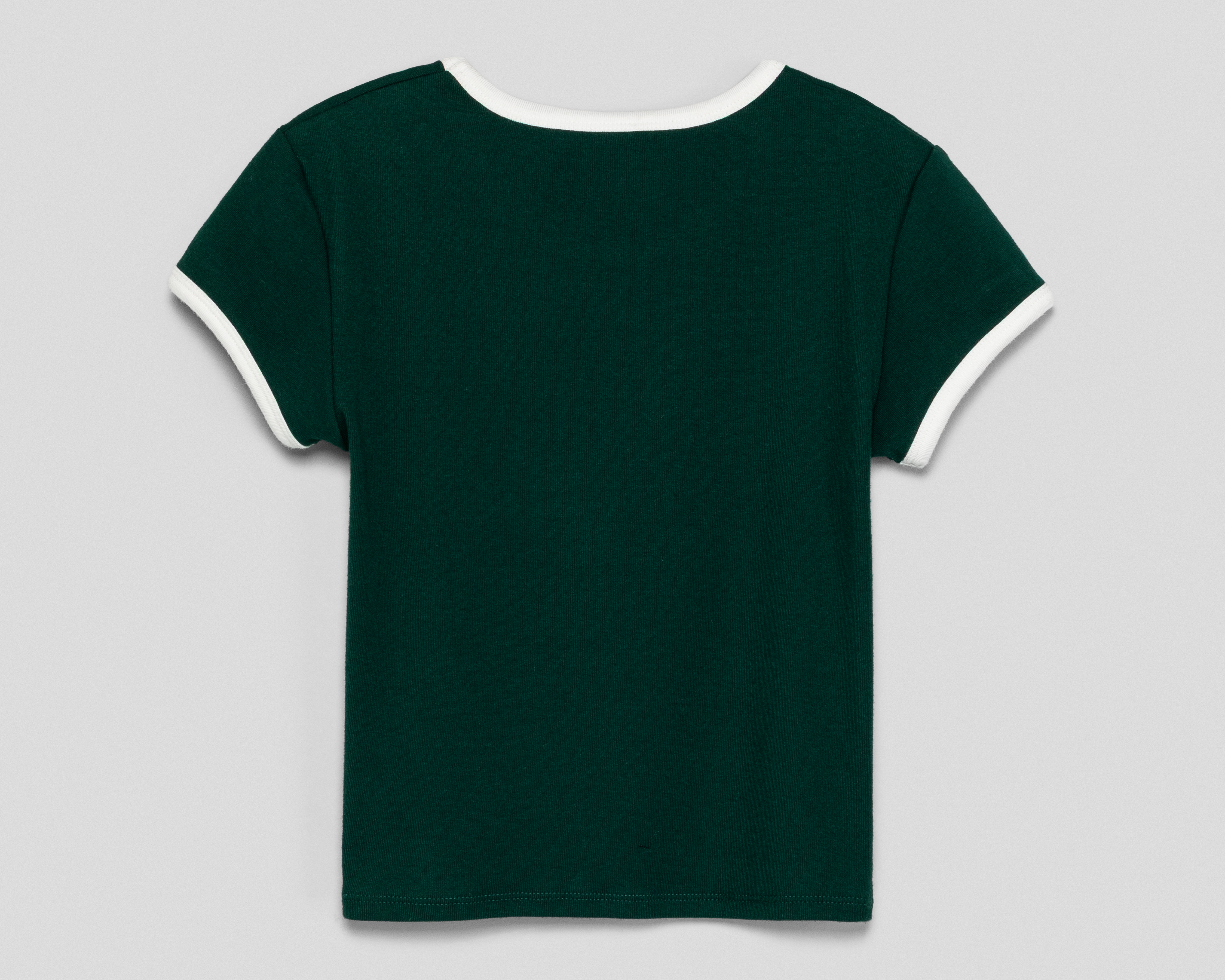 Foto 3 pulgar | Foto 2 | Playera Cuello Redondo Verde Refill para Niña