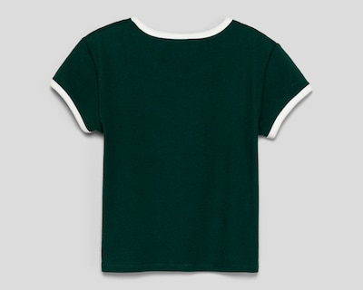 Foto 2 | Foto 2 | Playera Cuello Redondo Verde Refill para Niña