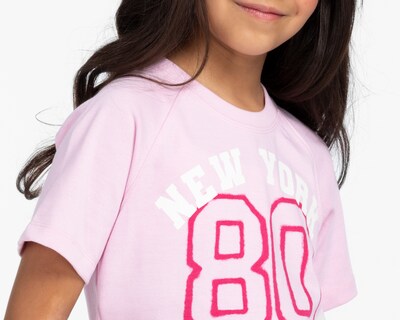 Foto 4 | Foto 4 | Playera de Cuello Redondo Rosa Refill para Niña