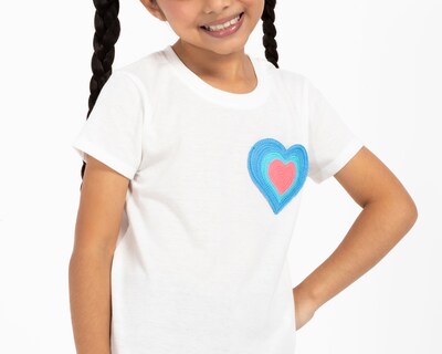 Foto 4 | Foto 4 | Playera Cuello Redondo Blanco Girls Attitude para Niña