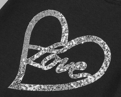 Foto 3 | Foto 3 | Playera de Cuello Redondo Negra 18 Forever para Niña