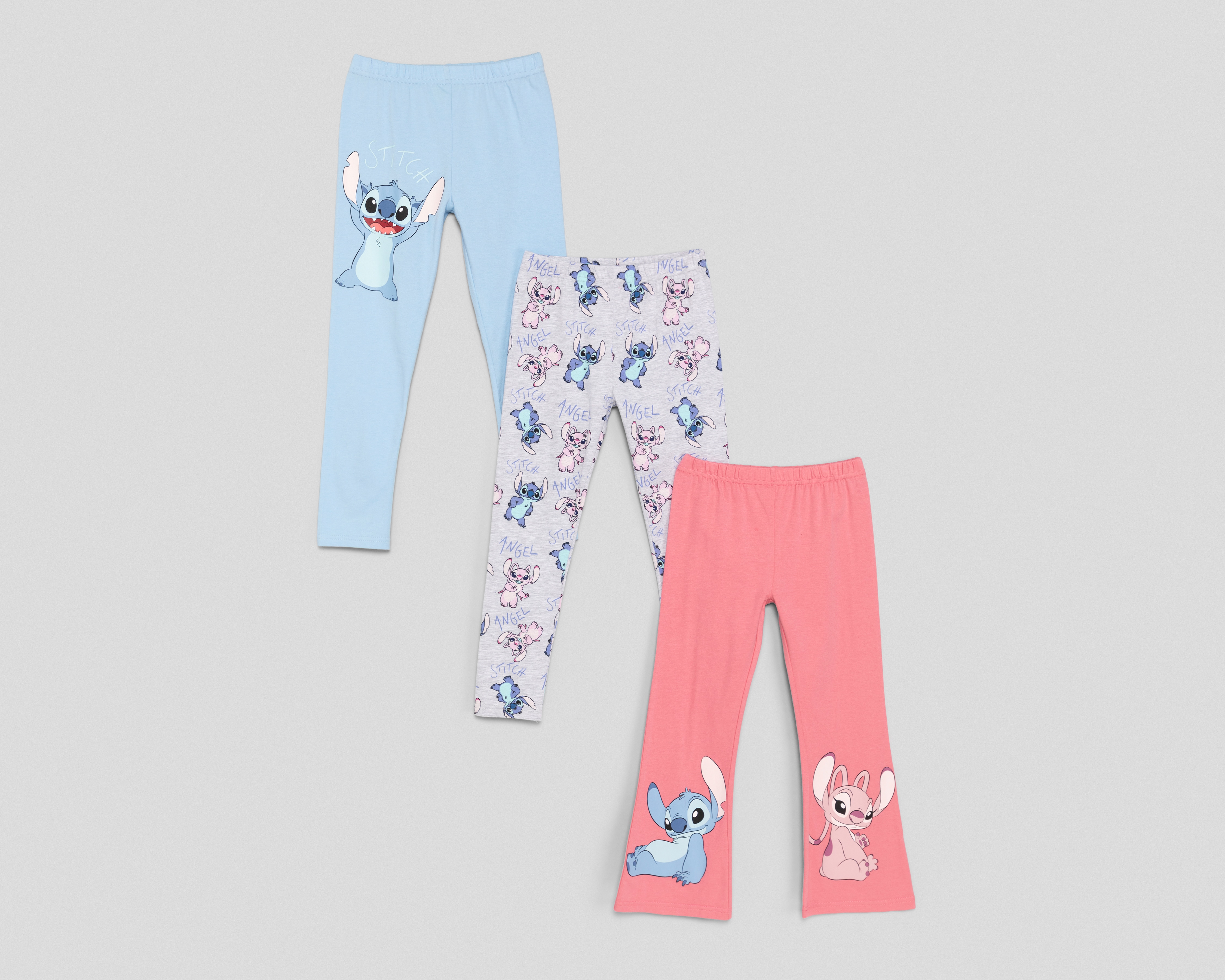 Leggings Disney para Niña 3 Piezas