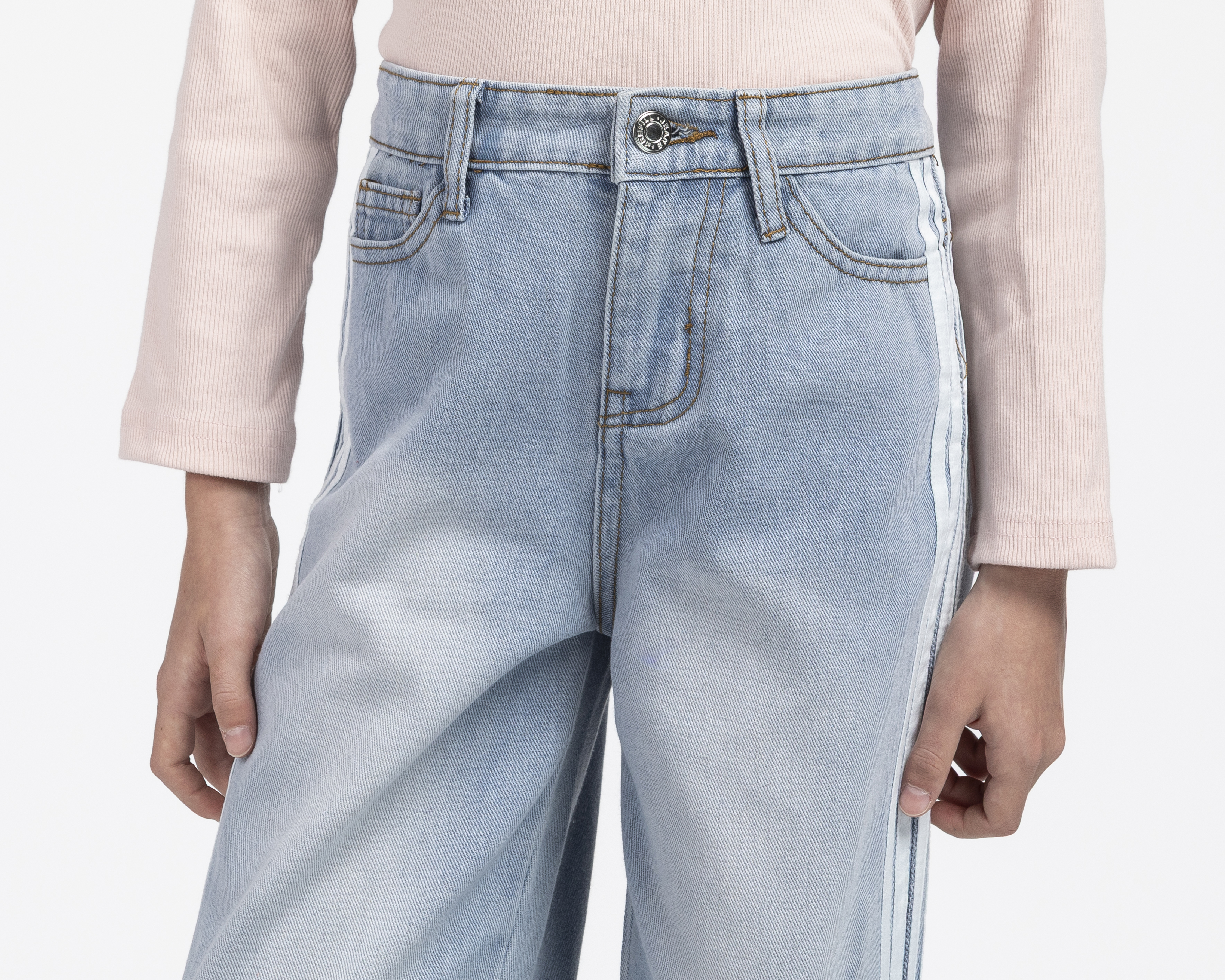 Foto 5 pulgar | Foto 4 | Pantalón Refill Ancho para Niña