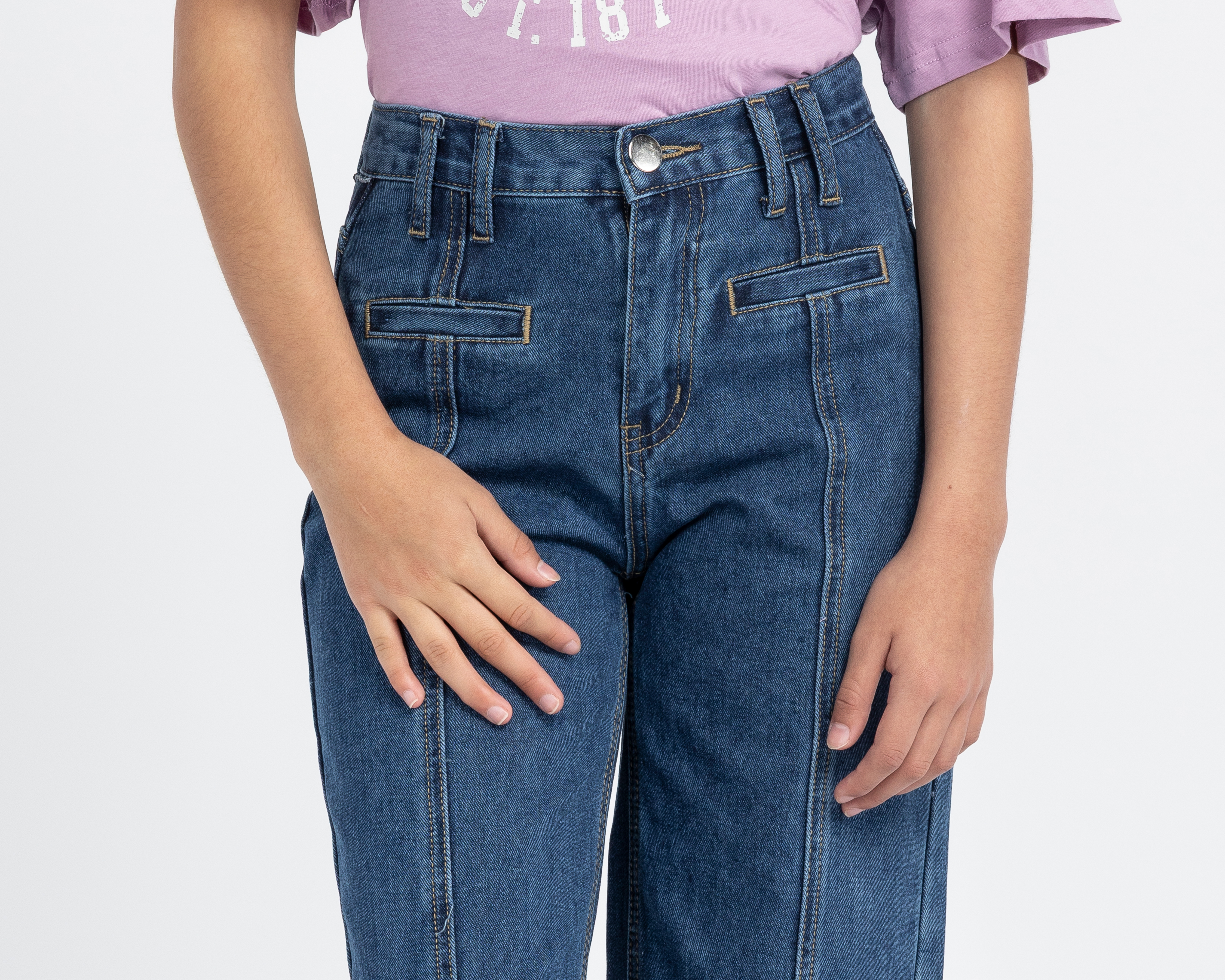 Foto 4 | Foto 4 | Jeans Wide Leg 18 Forever Juvenil