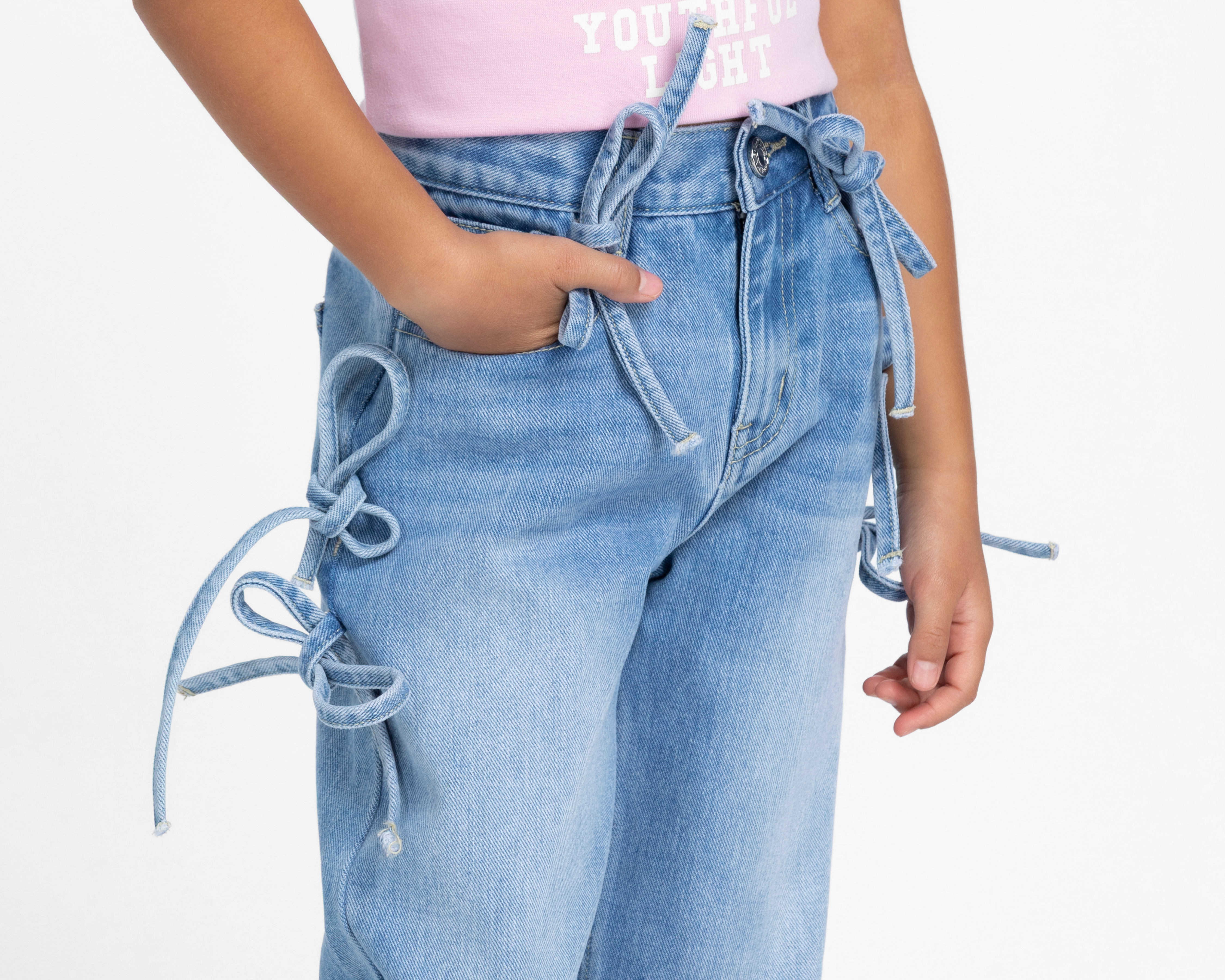 Foto 5 pulgar | Foto 4 | Pantalón Refill Wide Leg para Niña