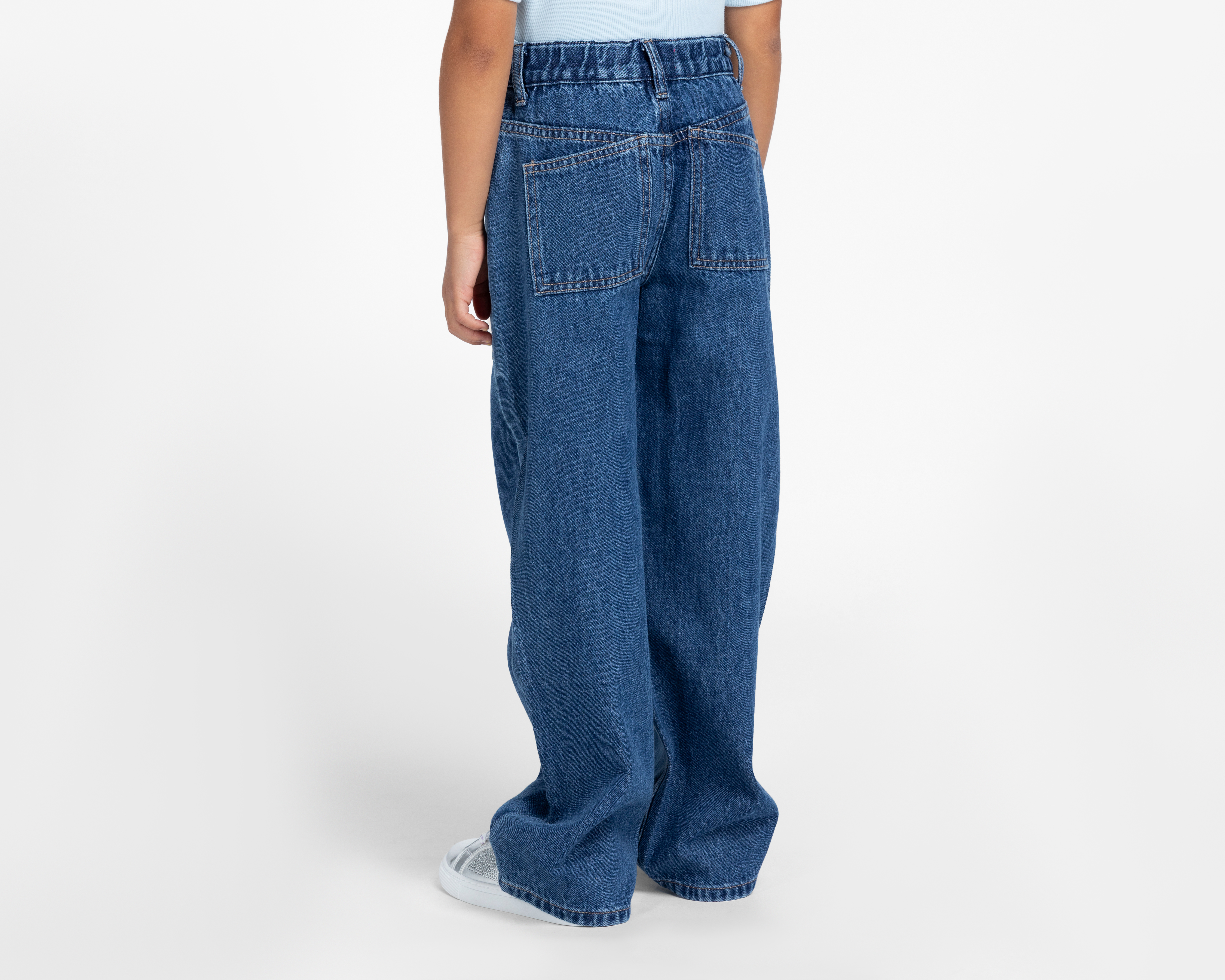 Foto 3 | Foto 3 | Pantalón Girls Attitude Wide Leg para Niña