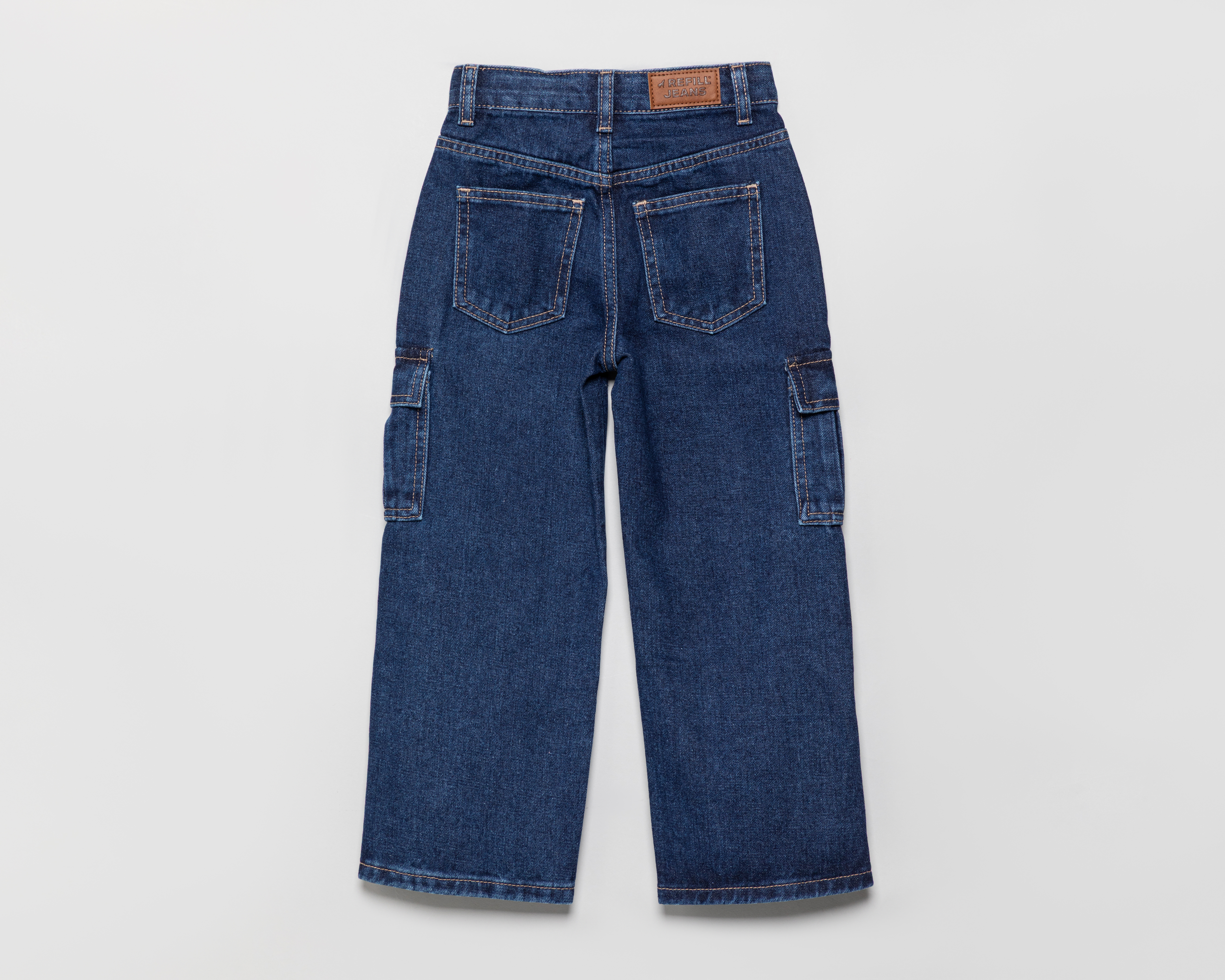 Foto 3 pulgar | Foto 2 | Jeans Straight Refill para Niña