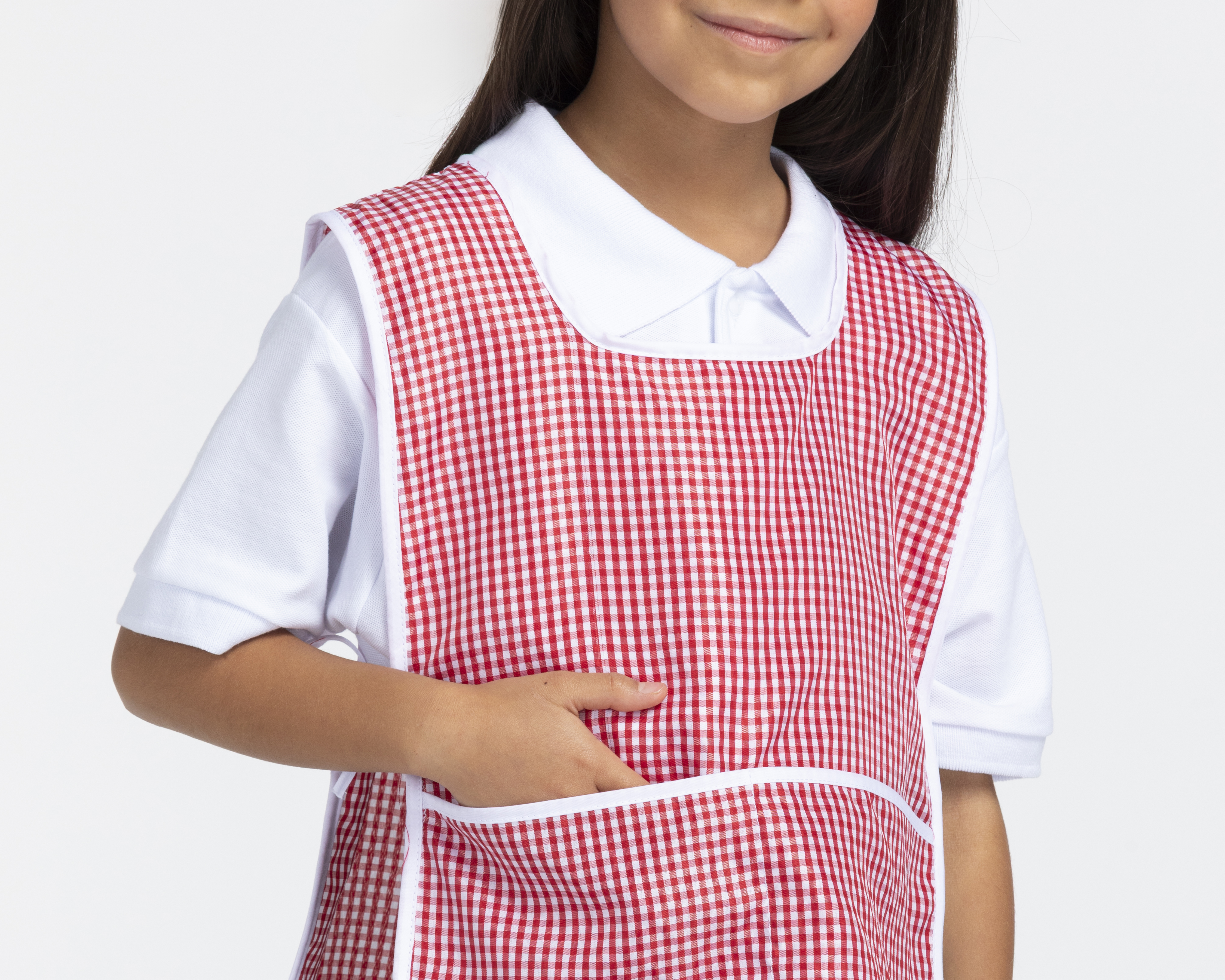 Foto 3 | Foto 3 | Mandil Escolar Grafito para Niña