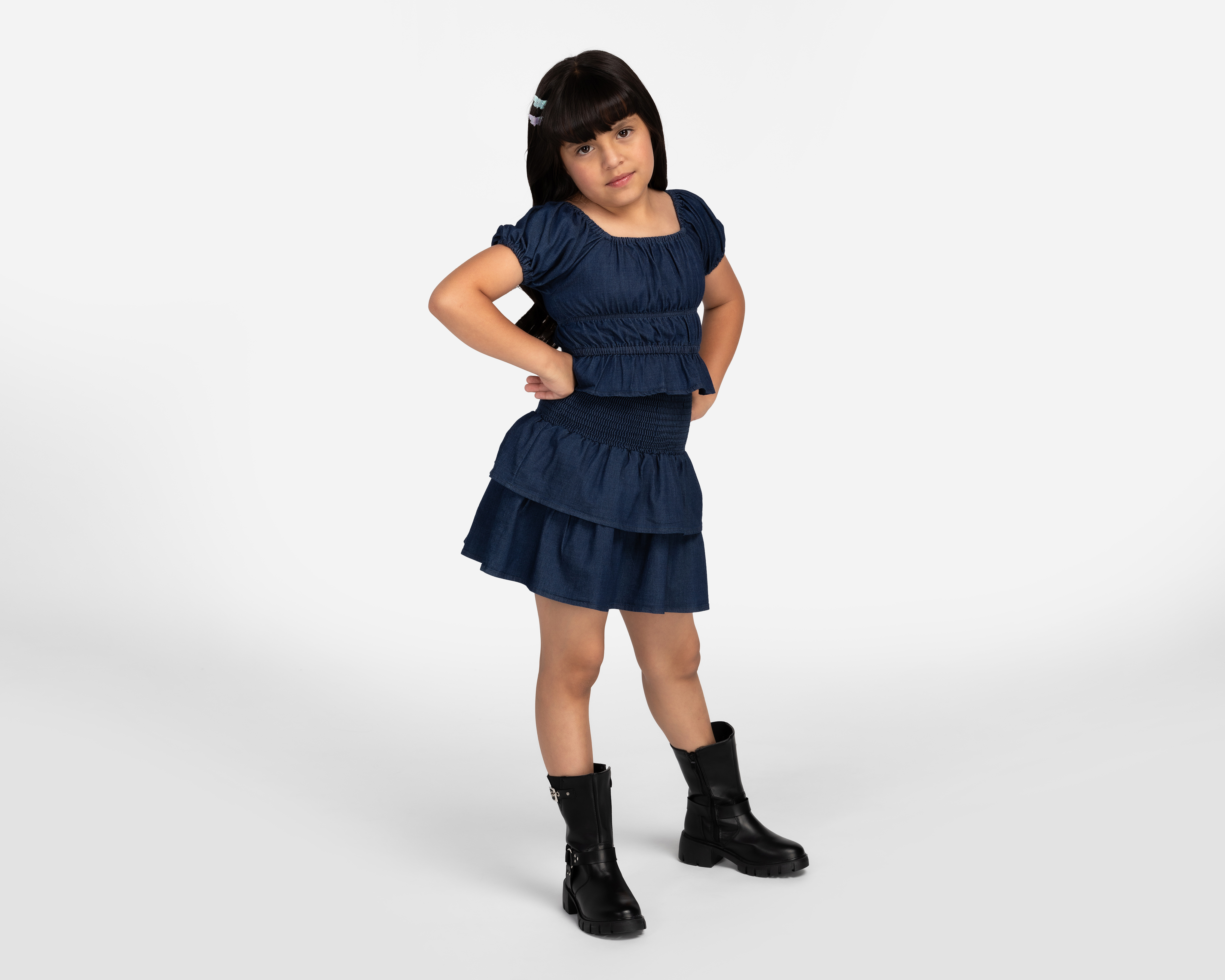 Conjunto de Blusa y Falda Girls Attitude para Niña