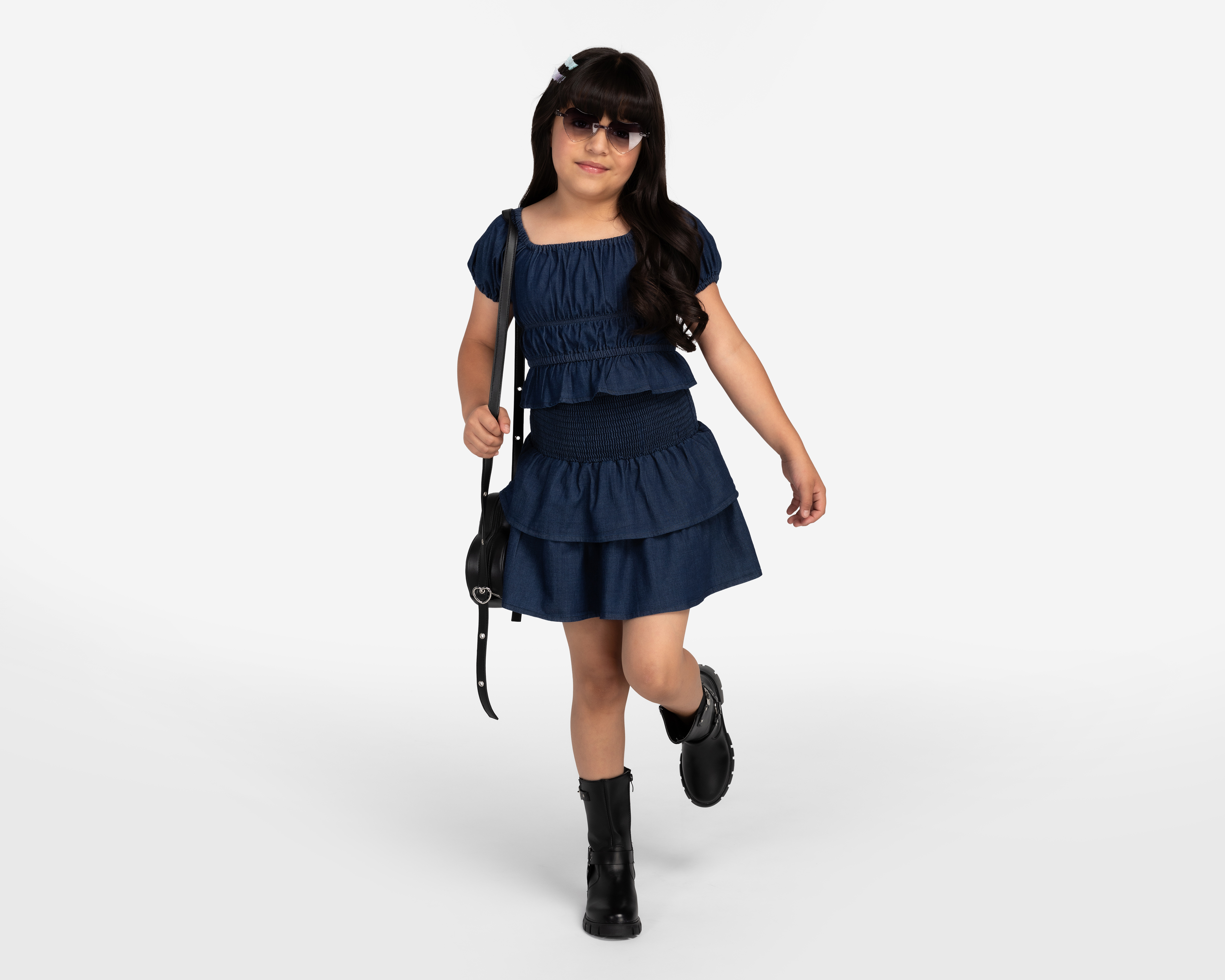 Foto 3 pulgar | Foto 2 | Conjunto de Blusa y Falda Girls Attitude para Niña