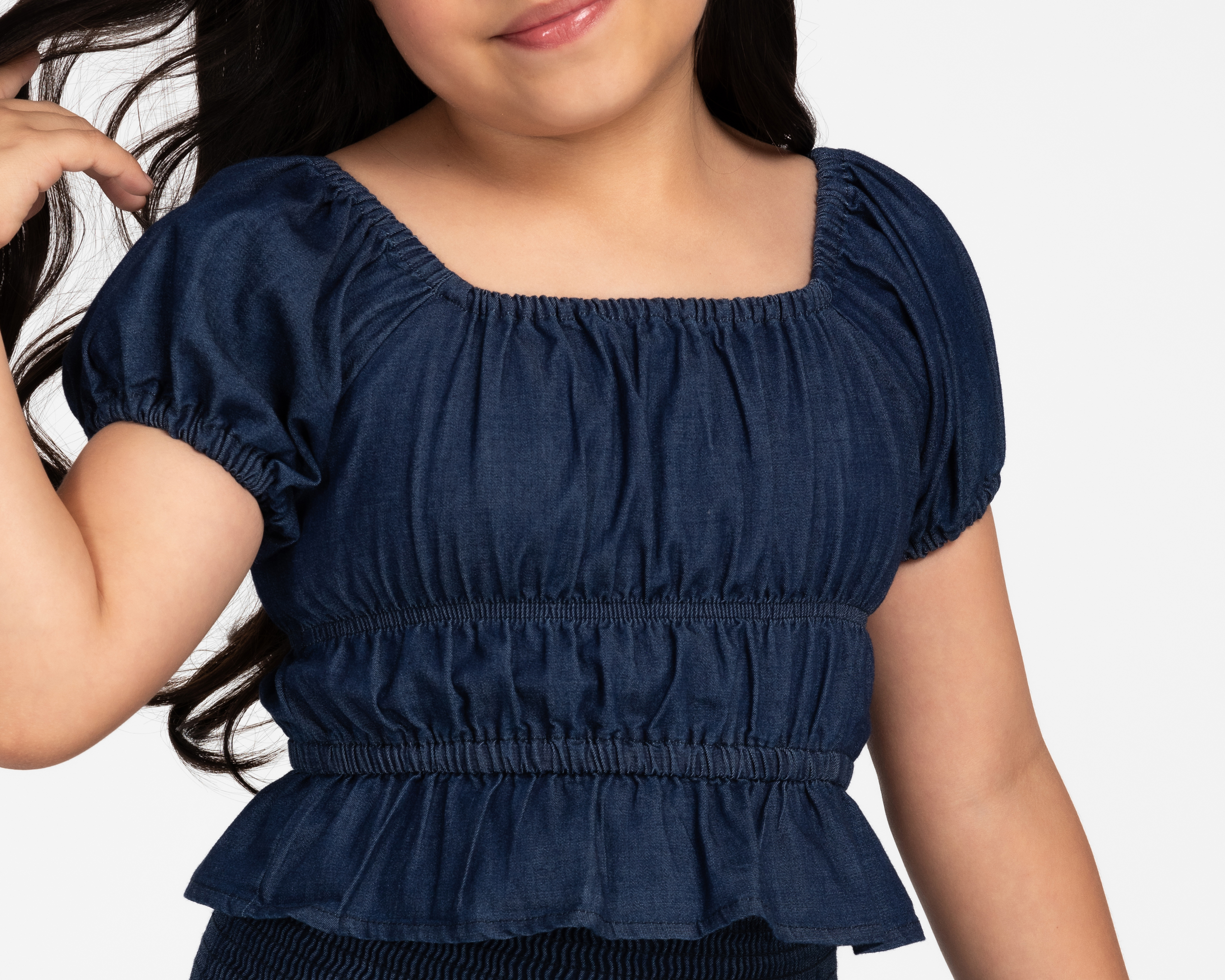 Foto 5 pulgar | Foto 4 | Conjunto de Blusa y Falda Girls Attitude para Niña