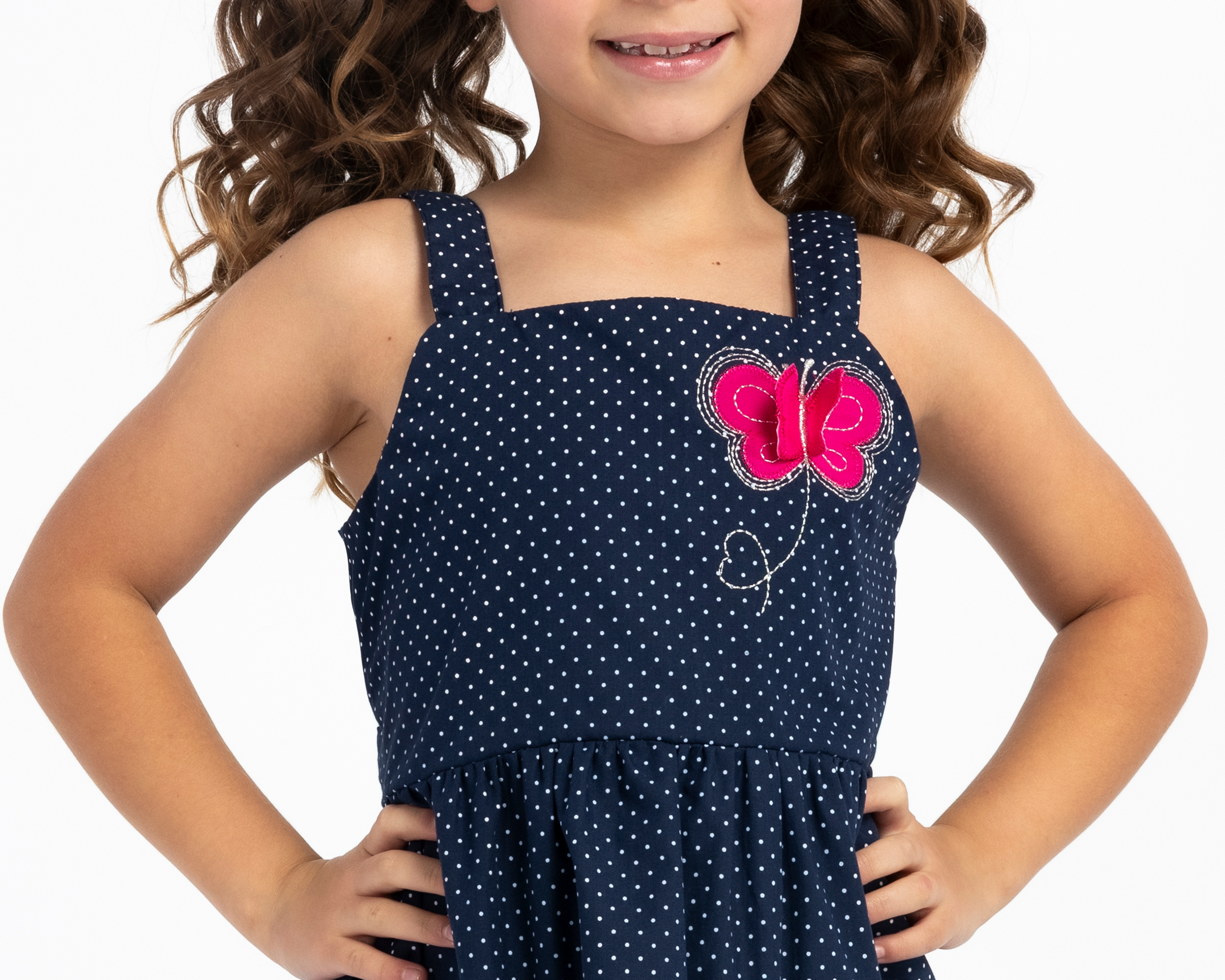 Foto 4 | Foto 4 | Vestido Azul Girls Attitude para Niña