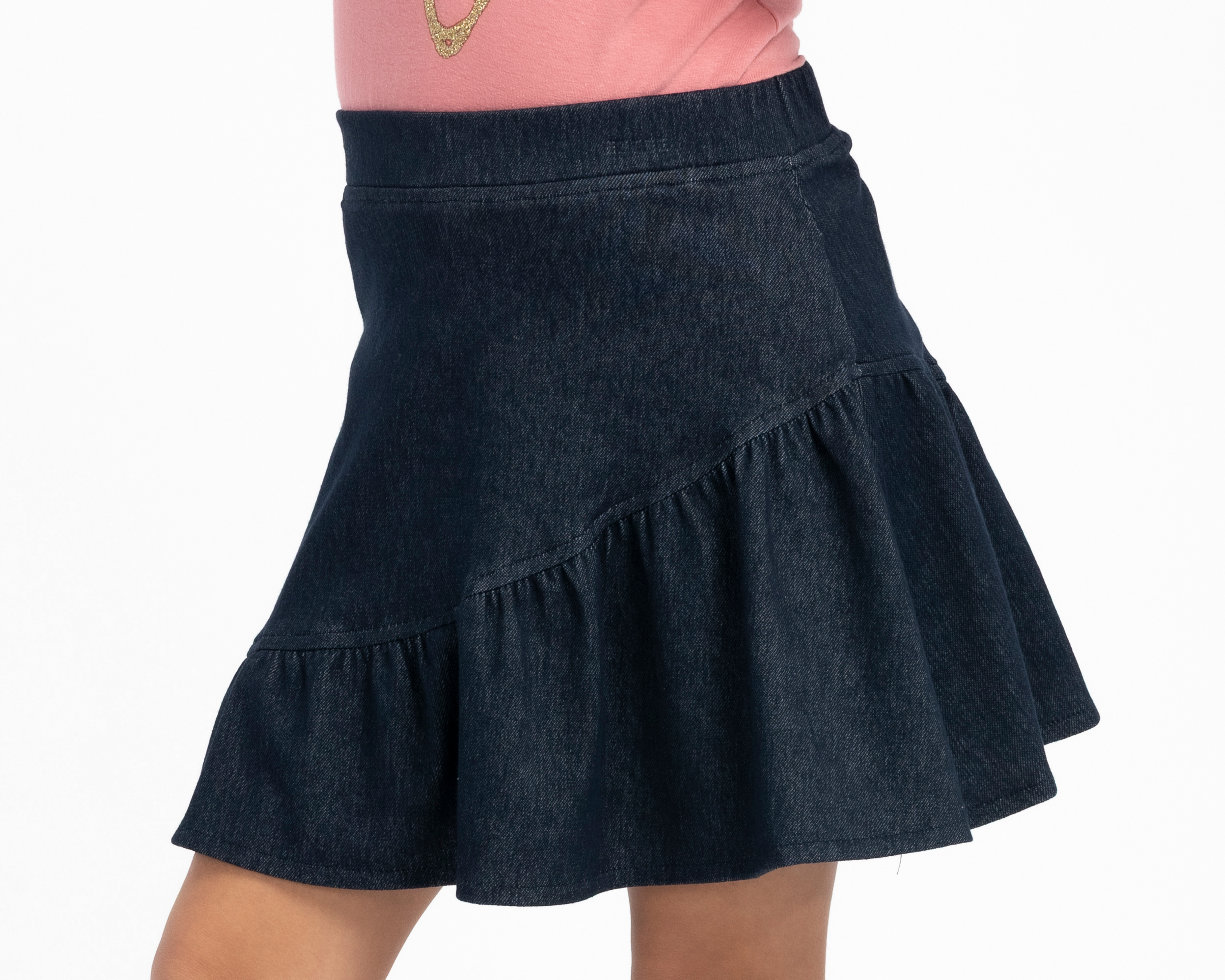 Foto 5 pulgar | Foto 4 | Falda Azul Refill para Niña