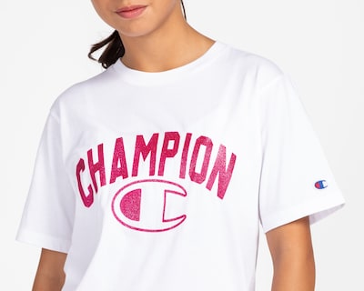 Foto 4 | Foto 4 | Playera de Cuello Redondo Blanca Champion para Niña