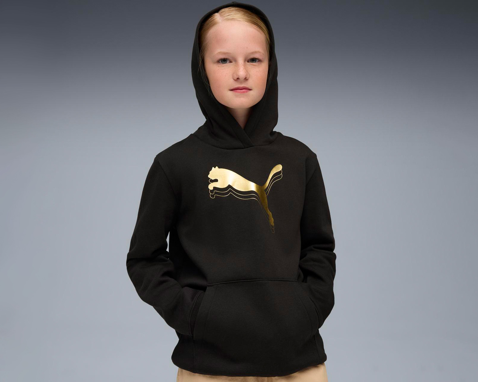 Sudadera Deportiva Puma Metallic para Niña