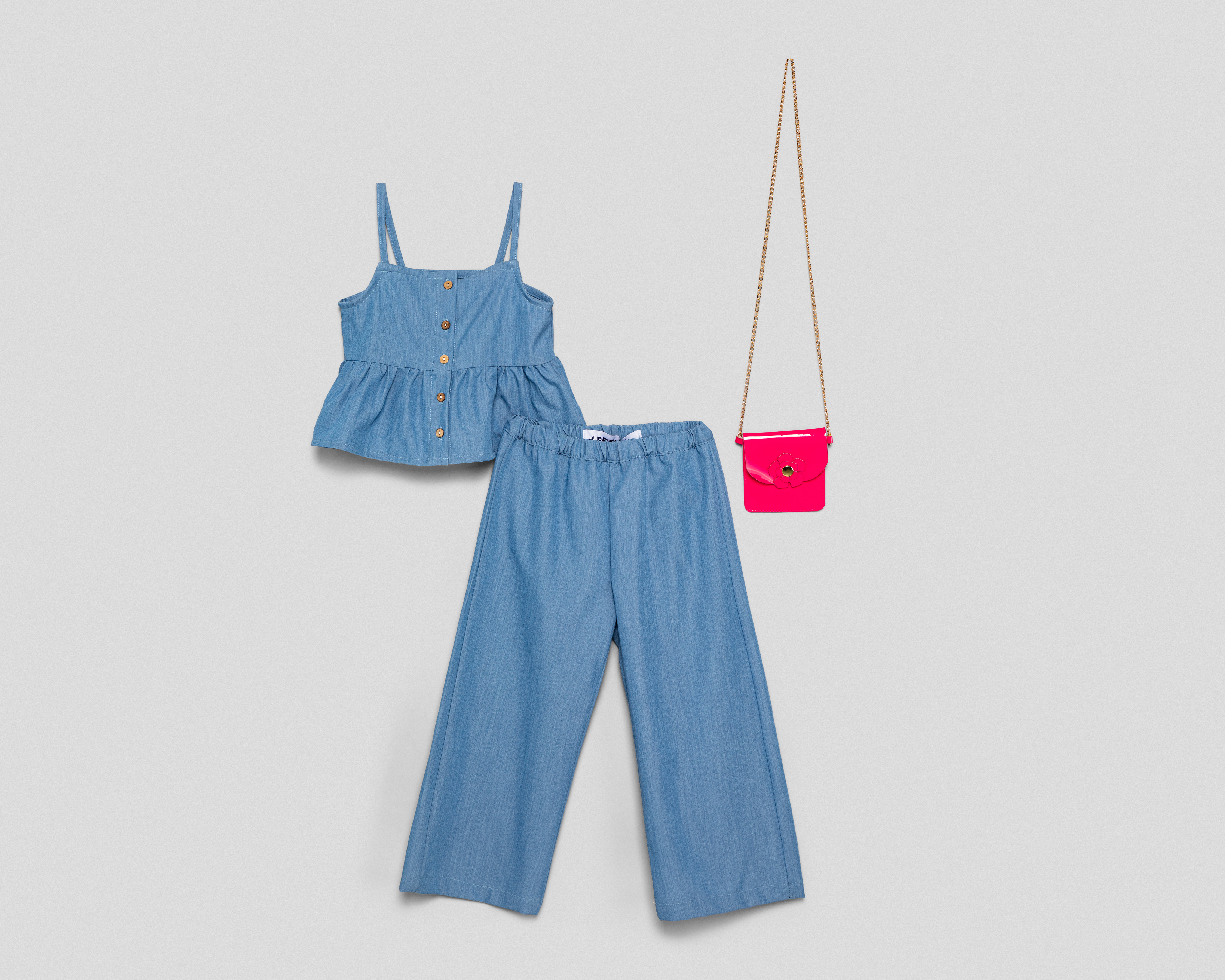 Foto 1 | Foto 1 | Blusa y Pantalón con Bolsa Refill para Niña