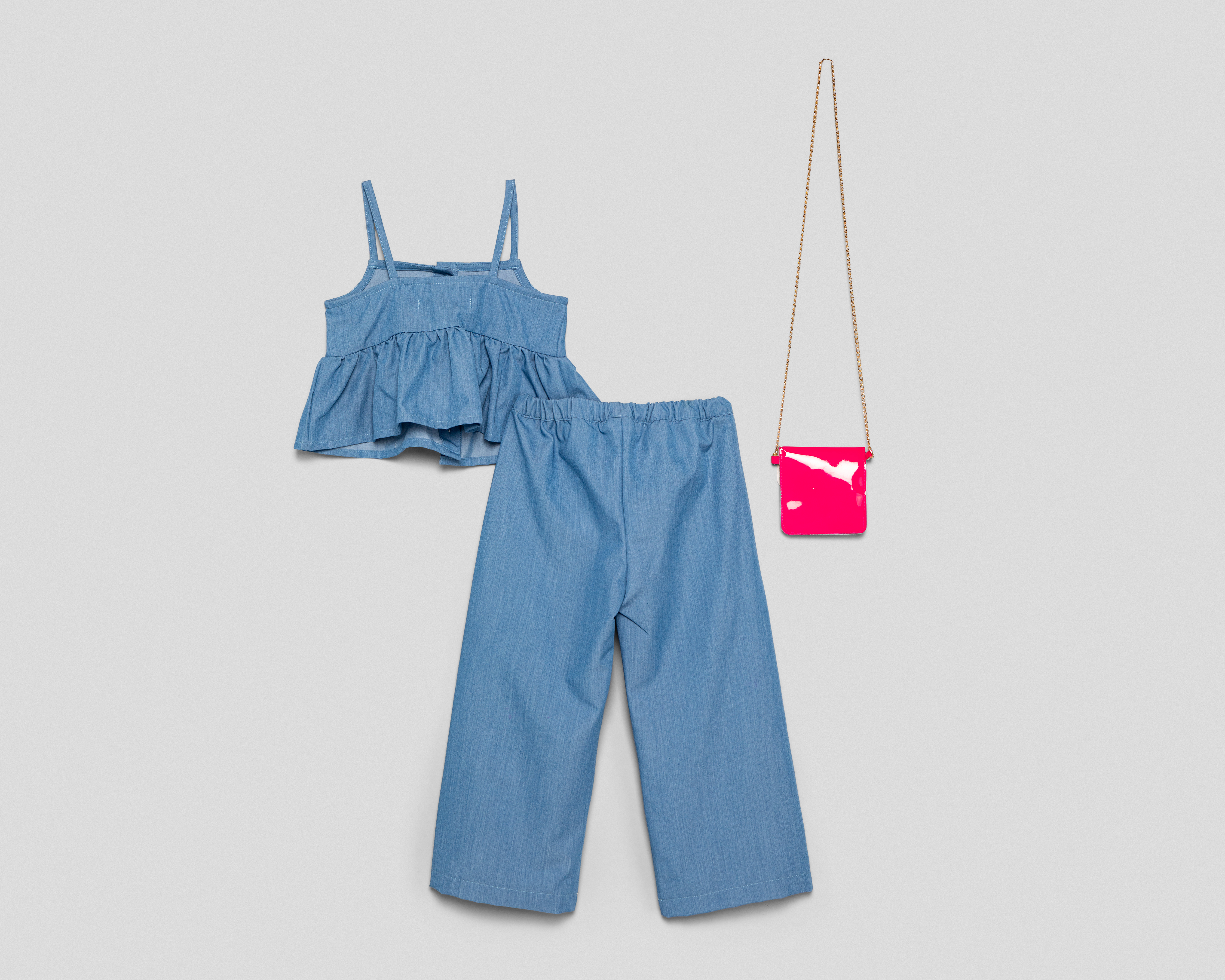 Foto 2 | Foto 2 | Blusa y Pantalón con Bolsa Refill para Niña