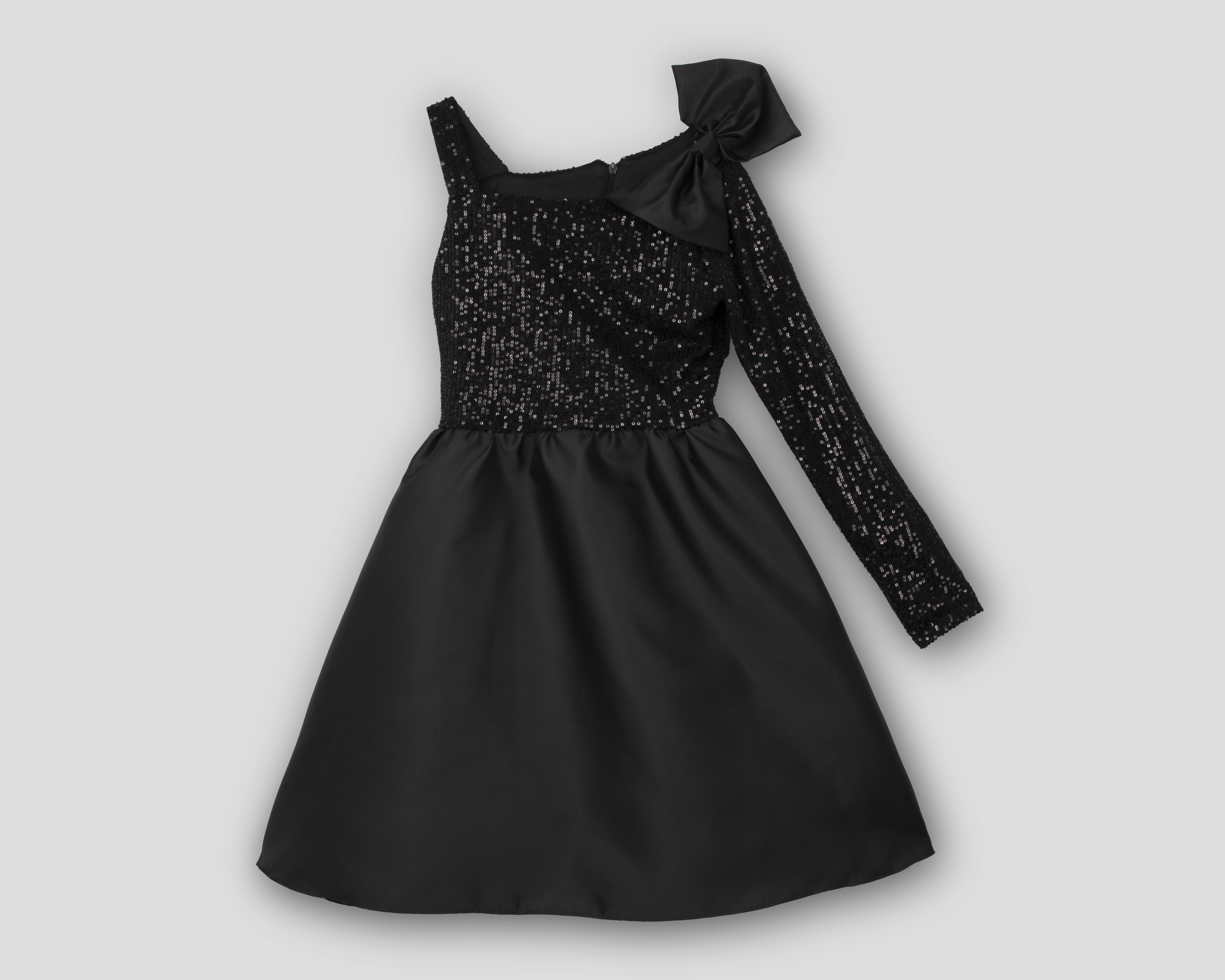 Foto 2 pulgar | Foto 1 | Vestido Negro Girls Attitude para Niña