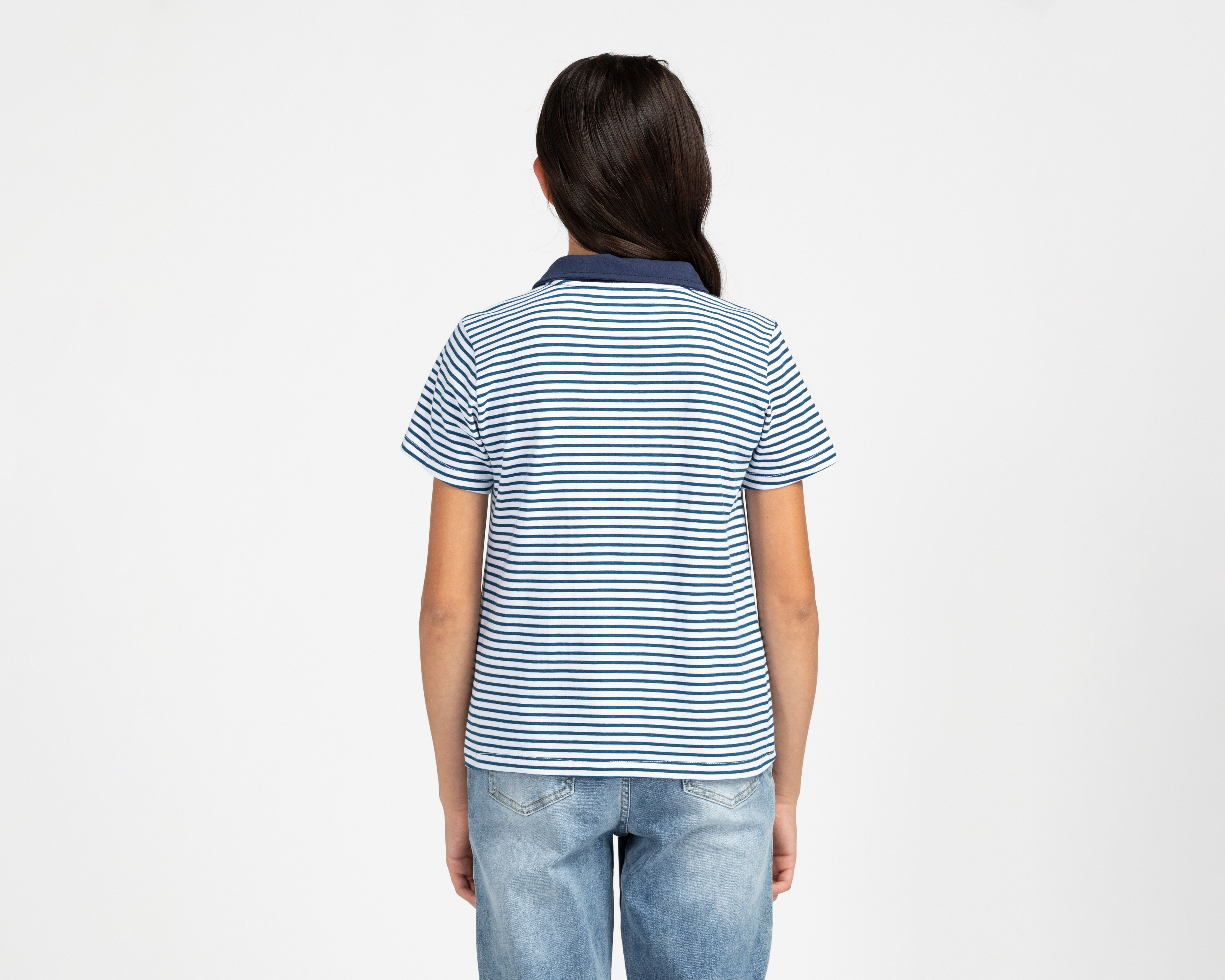 Foto 3 | Foto 3 | Playera Polo 18 Forever Azul Juvenil