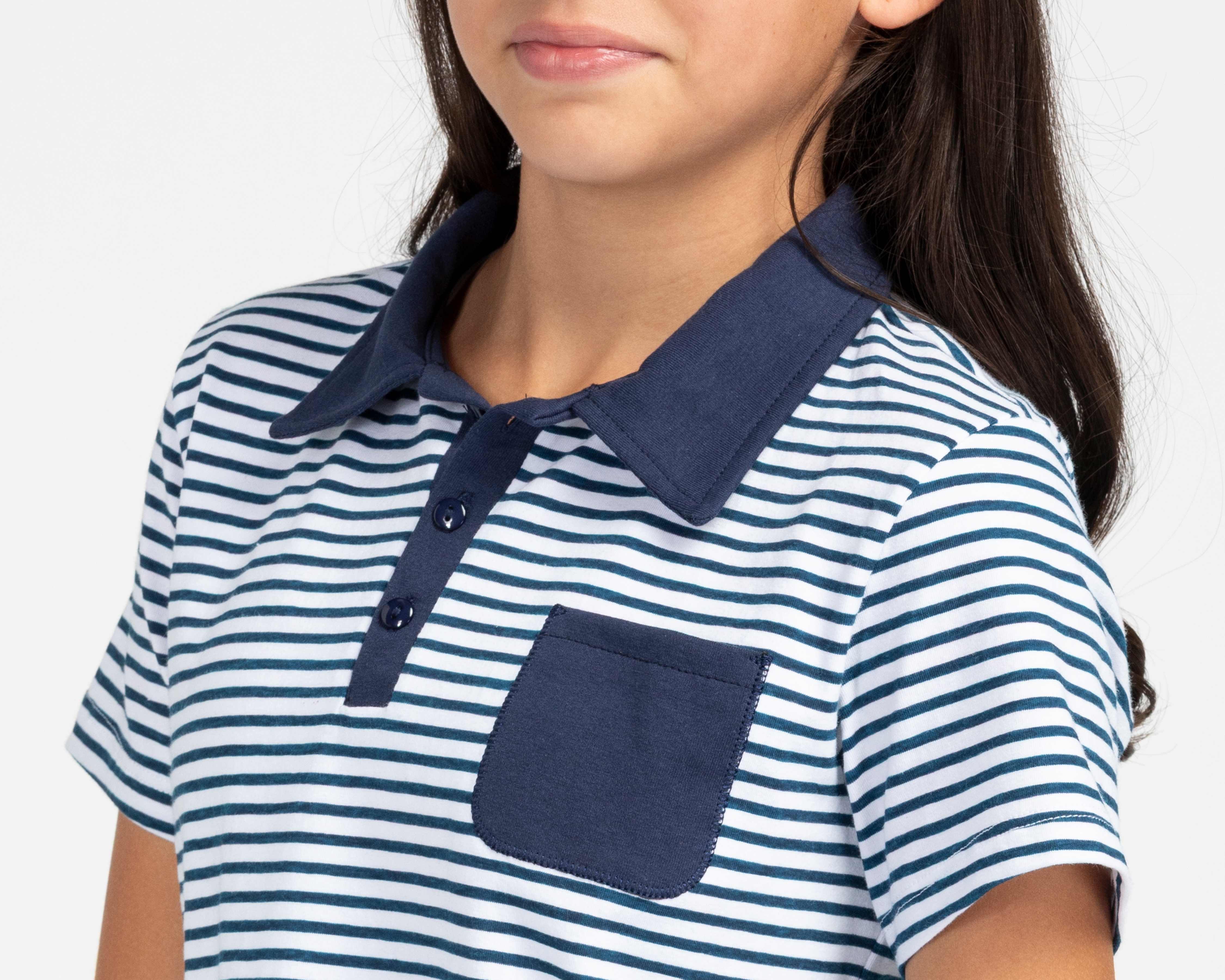 Foto 4 | Foto 4 | Playera Polo 18 Forever Azul Juvenil