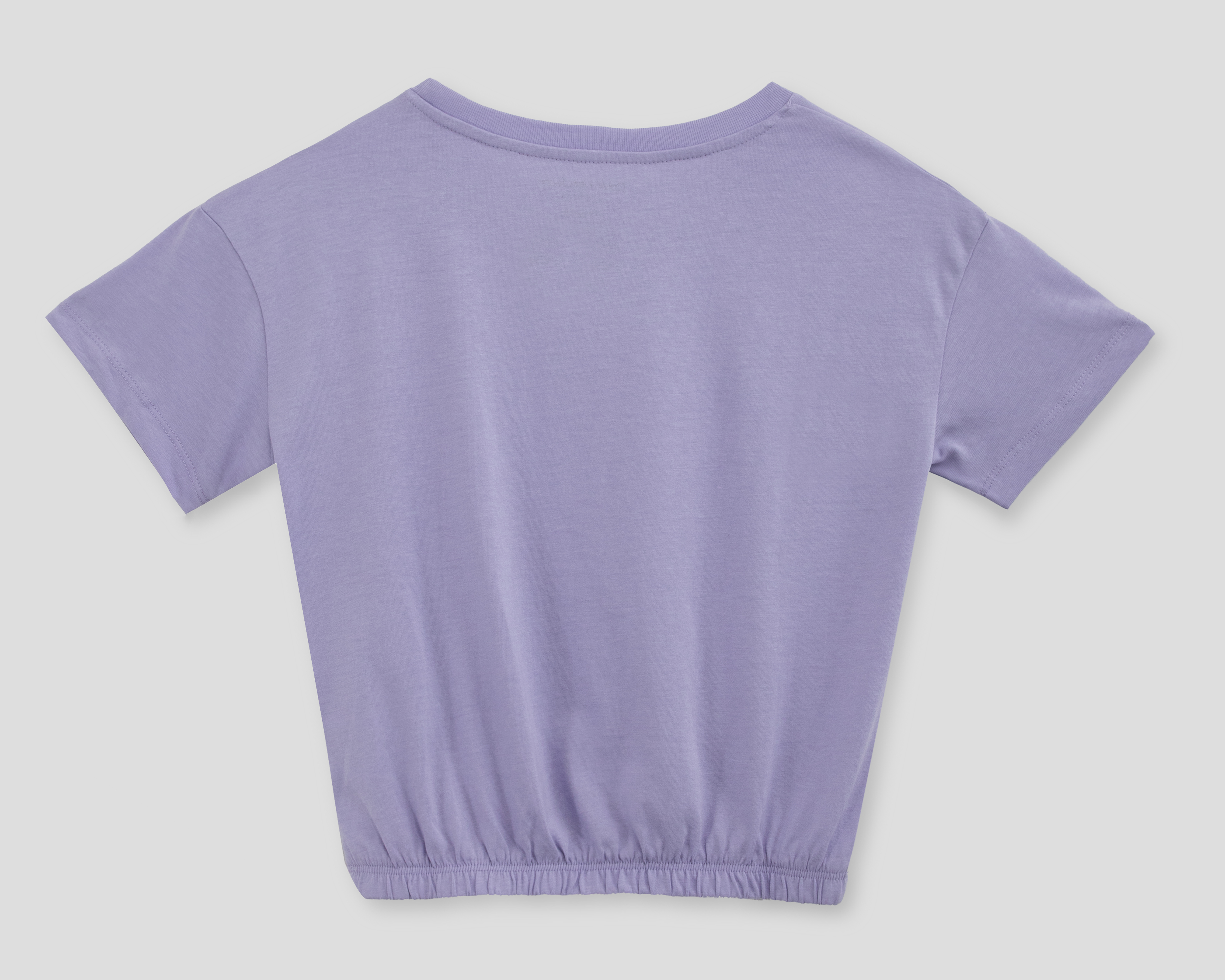Foto 3 pulgar | Foto 2 | Crop Top de Cuello Redondo Lila Calvin Klein para Niña