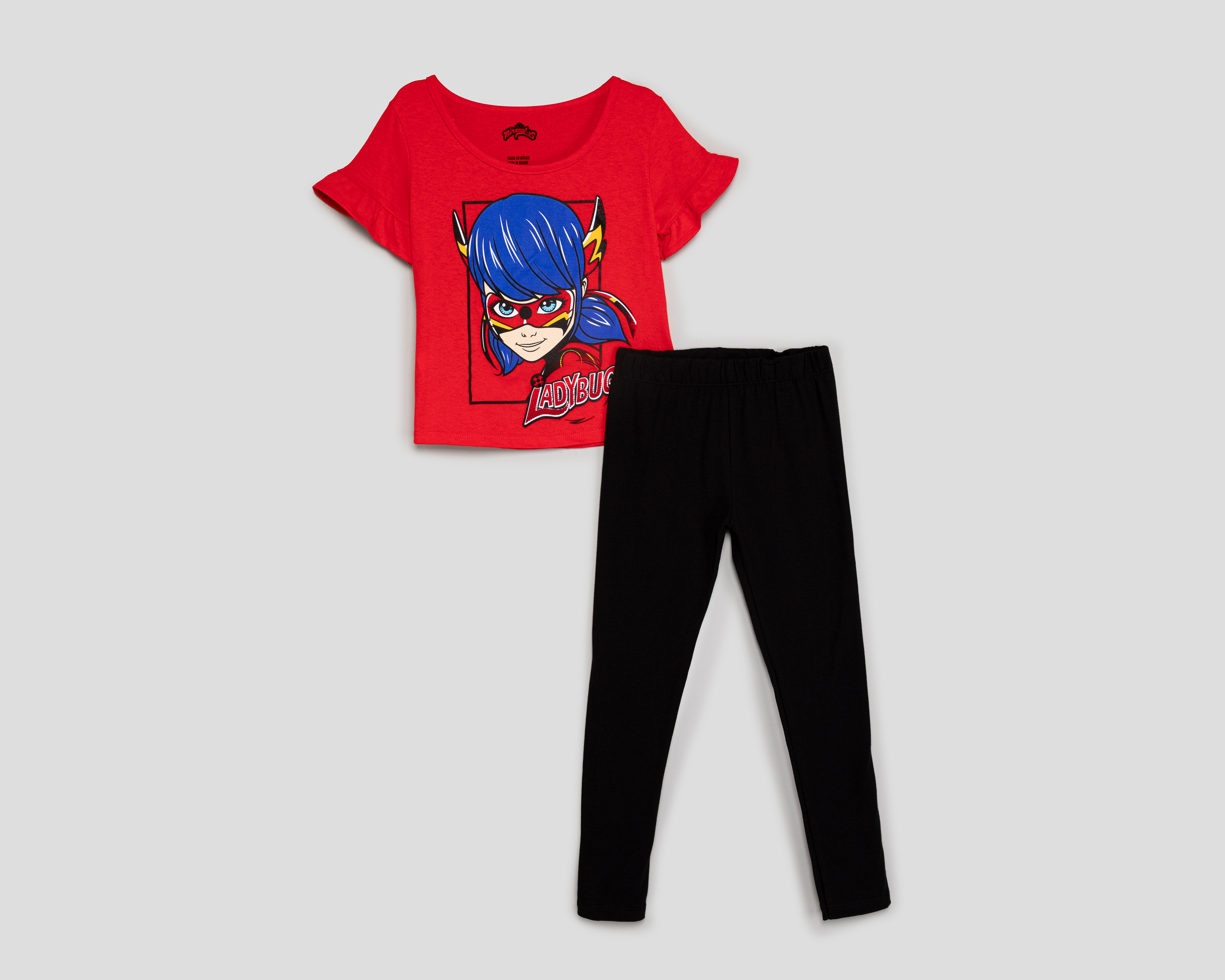 Foto 2 pulgar | Foto 1 | Playera y Pantalón Ladybug para Niña