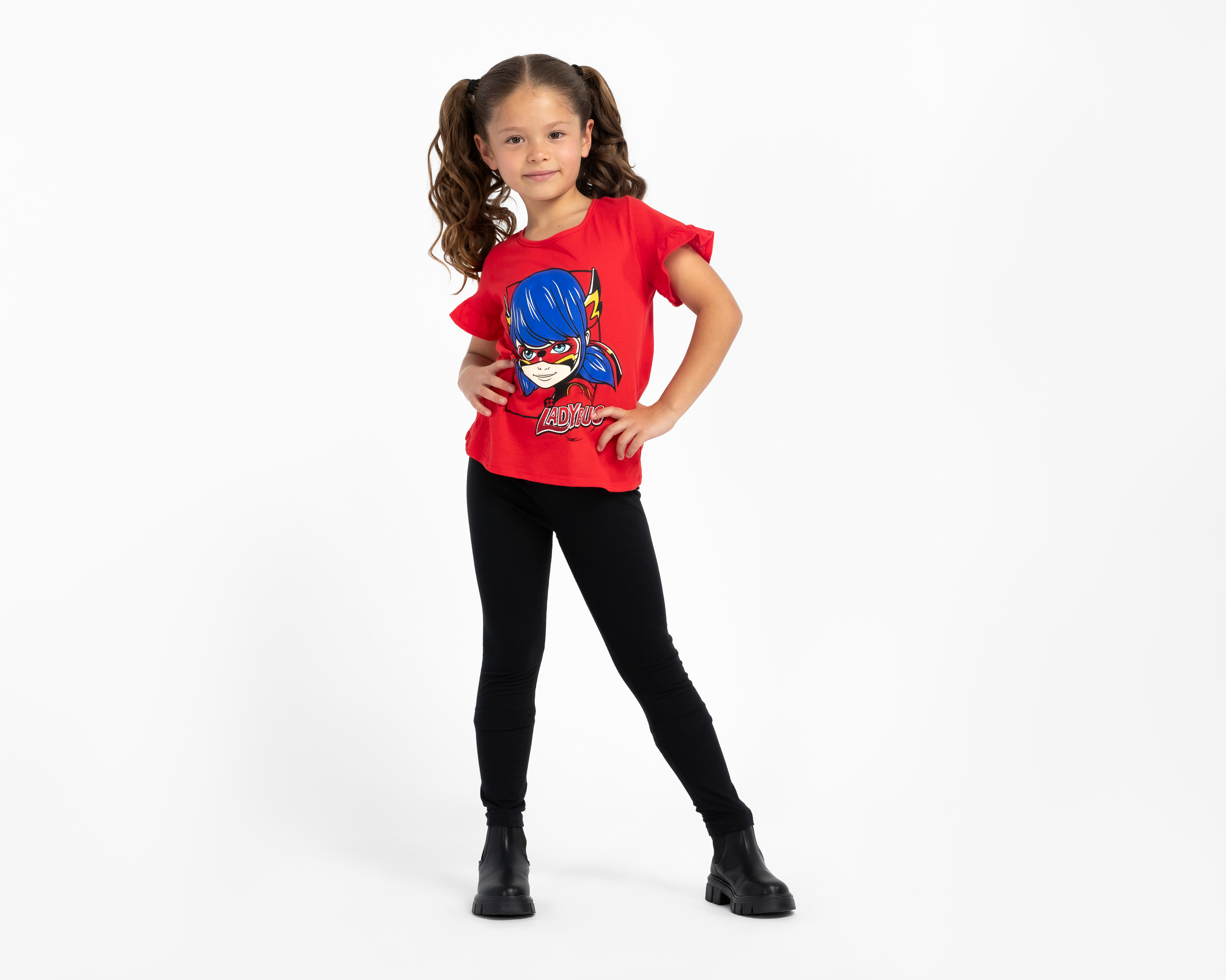 Playera y Pantalón Ladybug para Niña