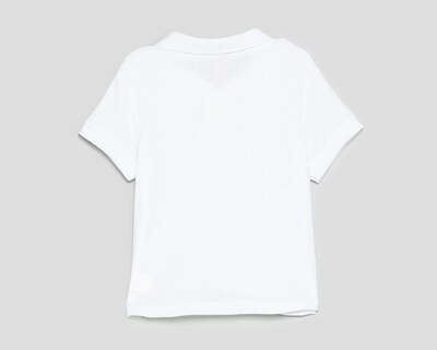 Foto 2 | Foto 2 | Playera Polo Grafito Blanca para Niña