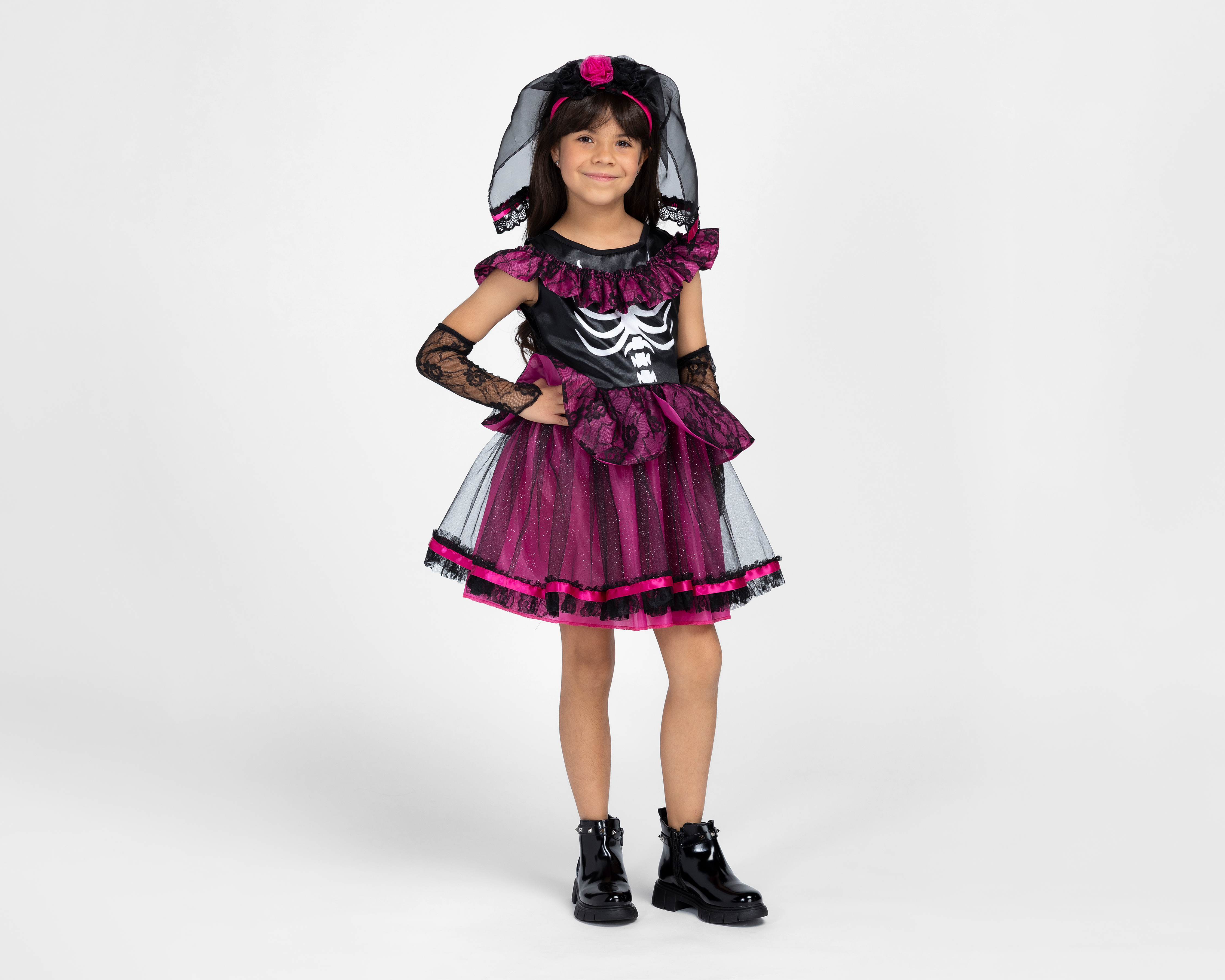 Disfraz de Catrina Source para Niña