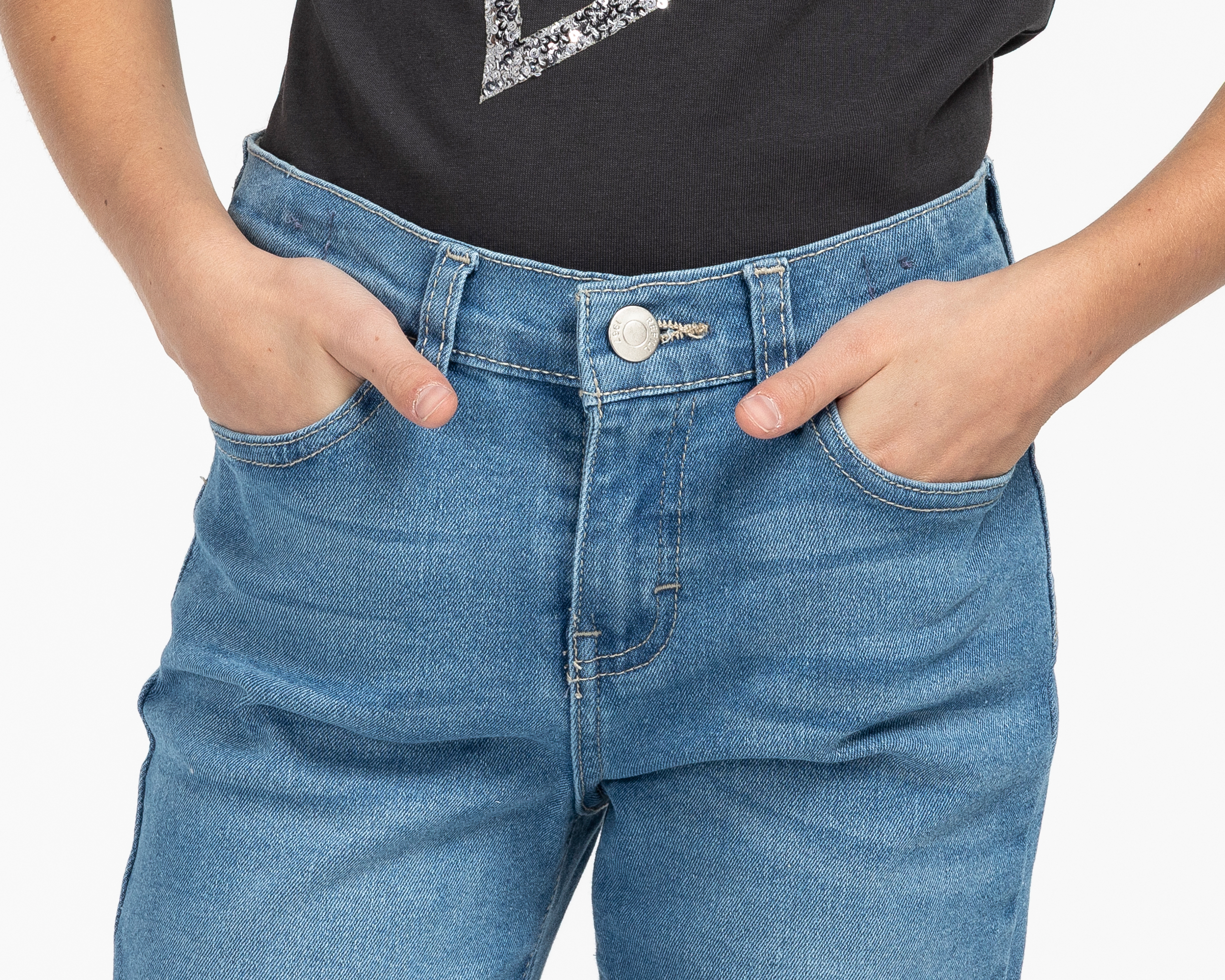 Foto 4 | Foto 4 | Pantalón Refill Flare para Niña