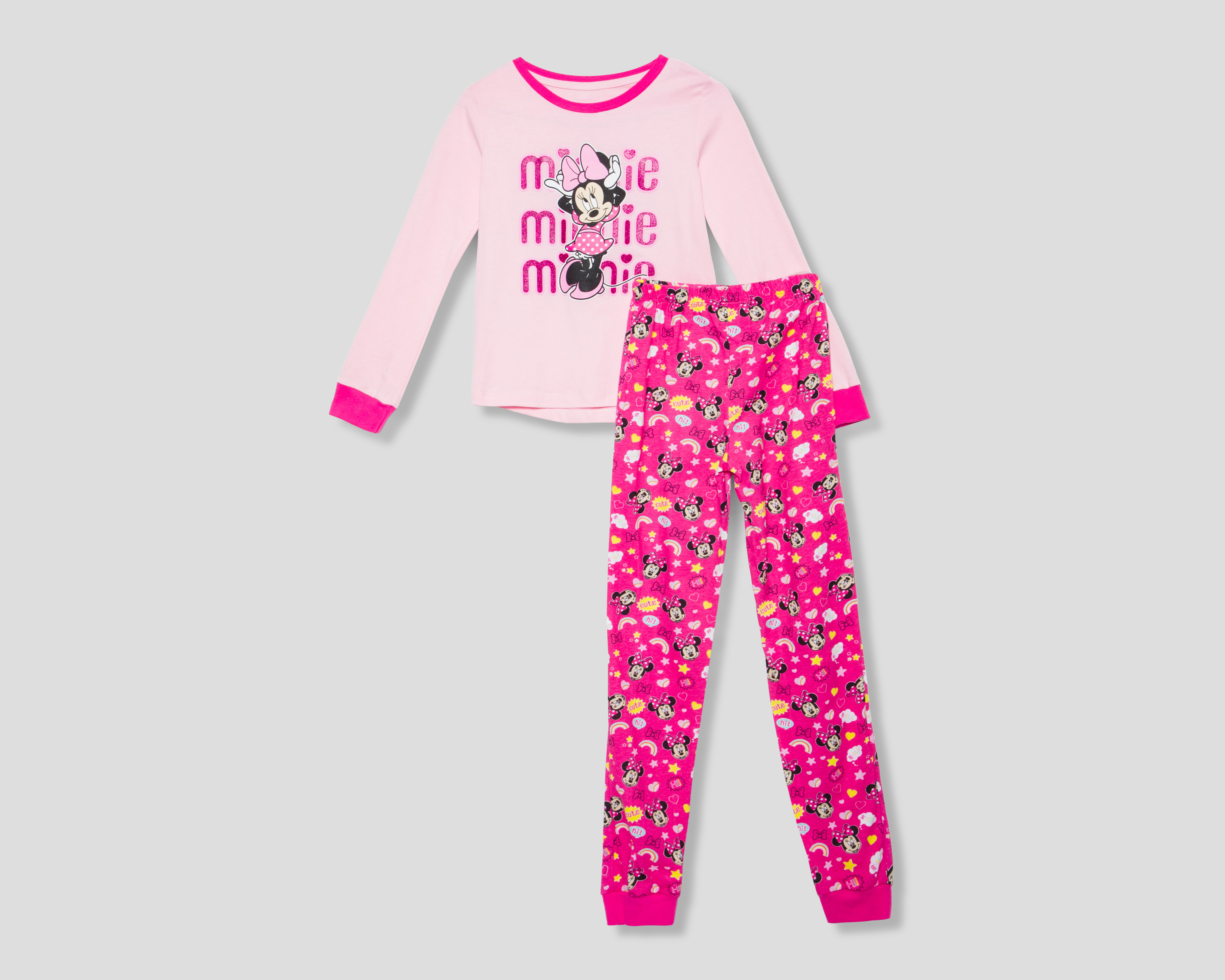 Pijama para Niña Estampada Disney Minnie Mouse