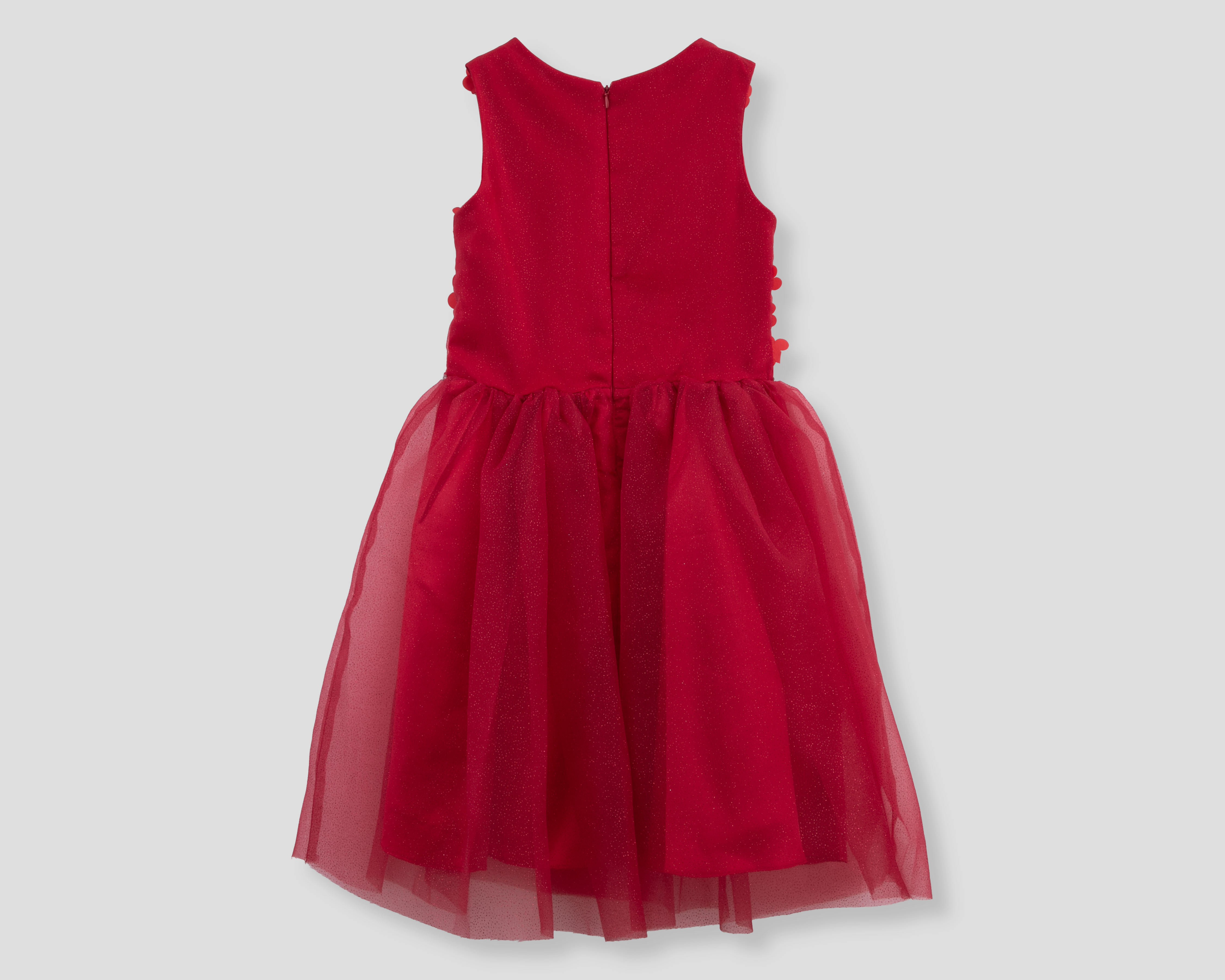 Foto 3 pulgar | Foto 2 | Vestido Rojo Girls Attitude para Niña