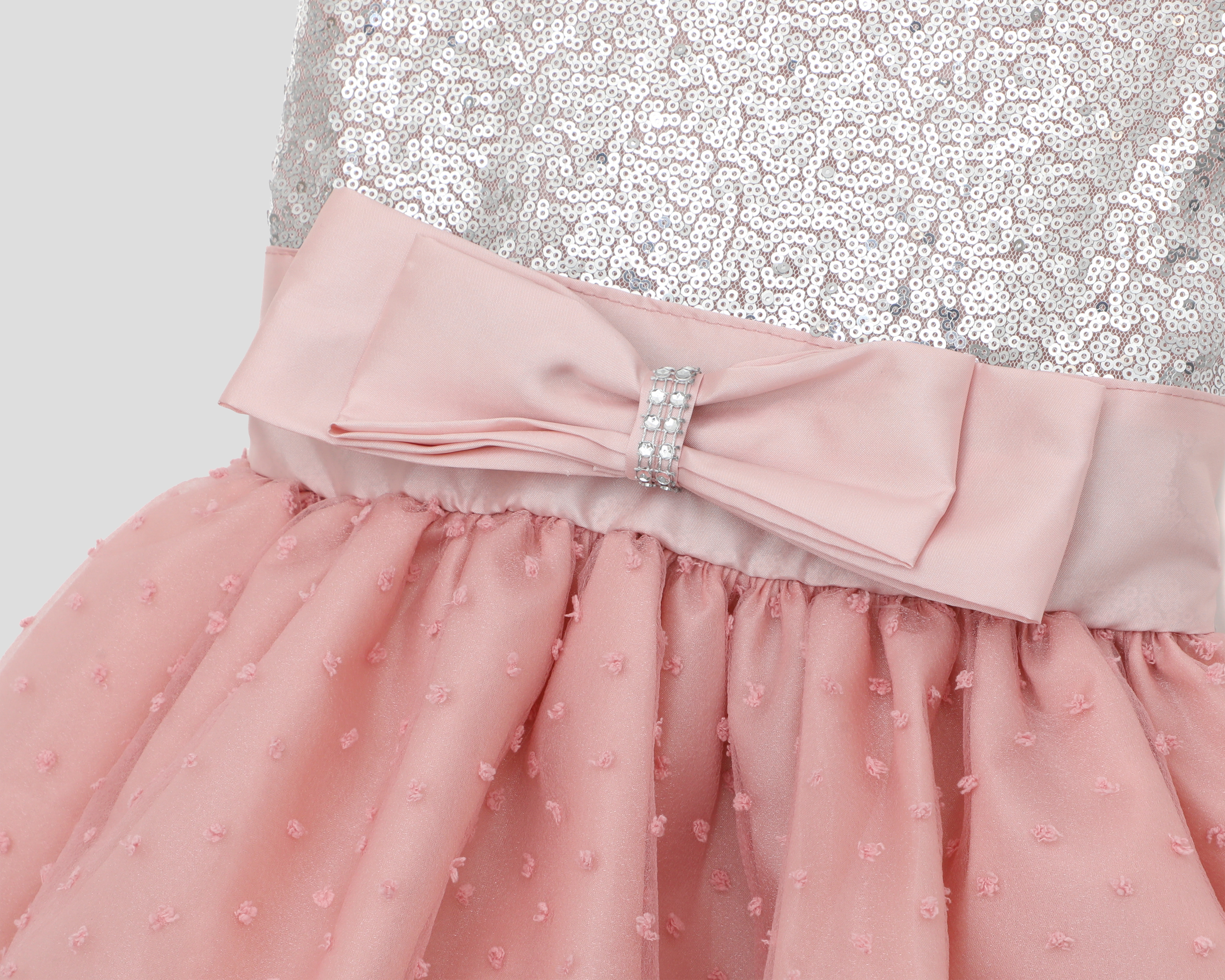 Foto 4 pulgar | Foto 3 | Vestido Rosa Girls Attitude para Niña