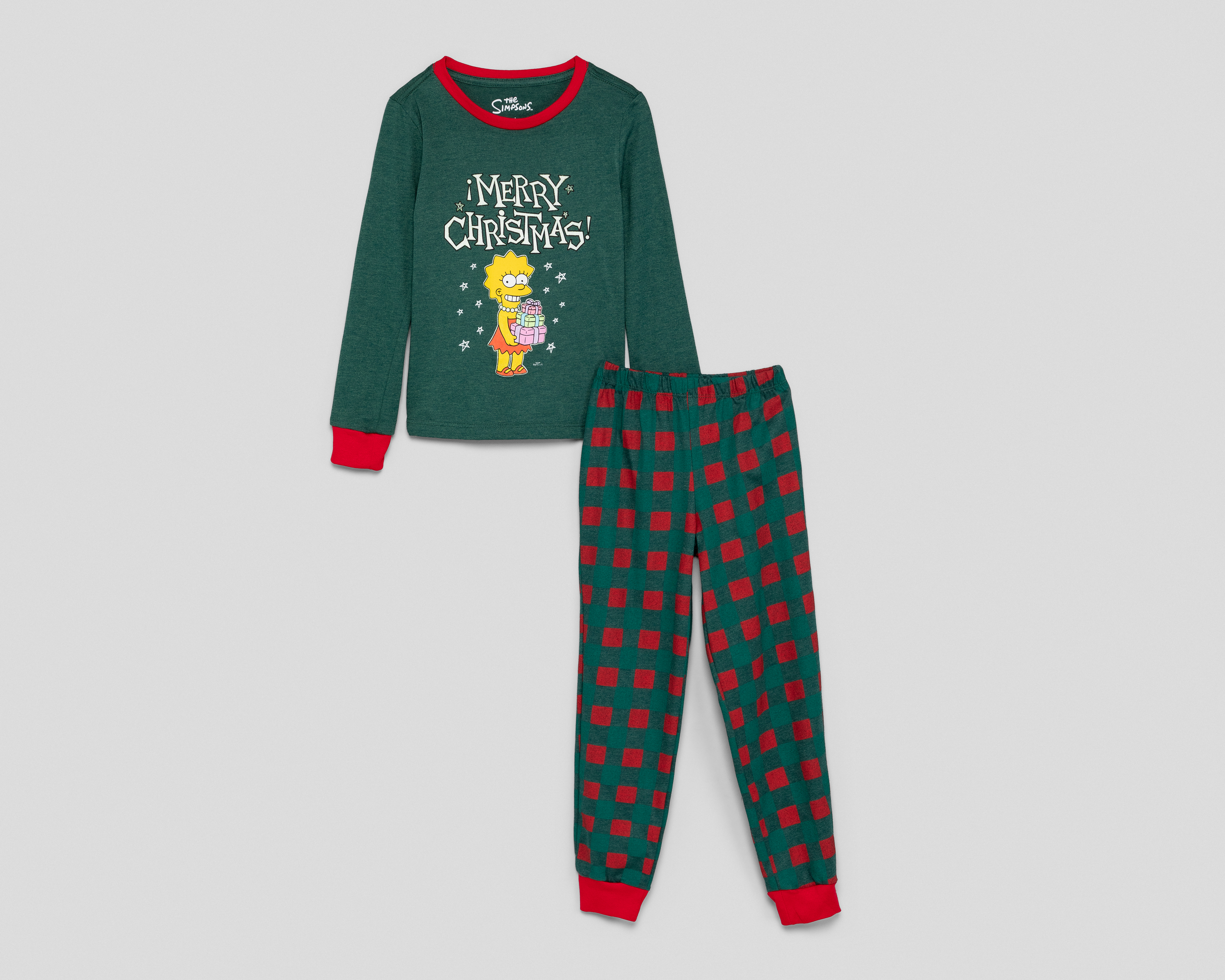 Pijama Navideña para Niña Disney The Simpsons