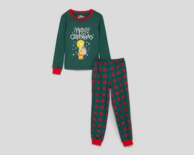 Foto 1 | Foto 1 | Pijama Navideña para Niña Disney The Simpsons