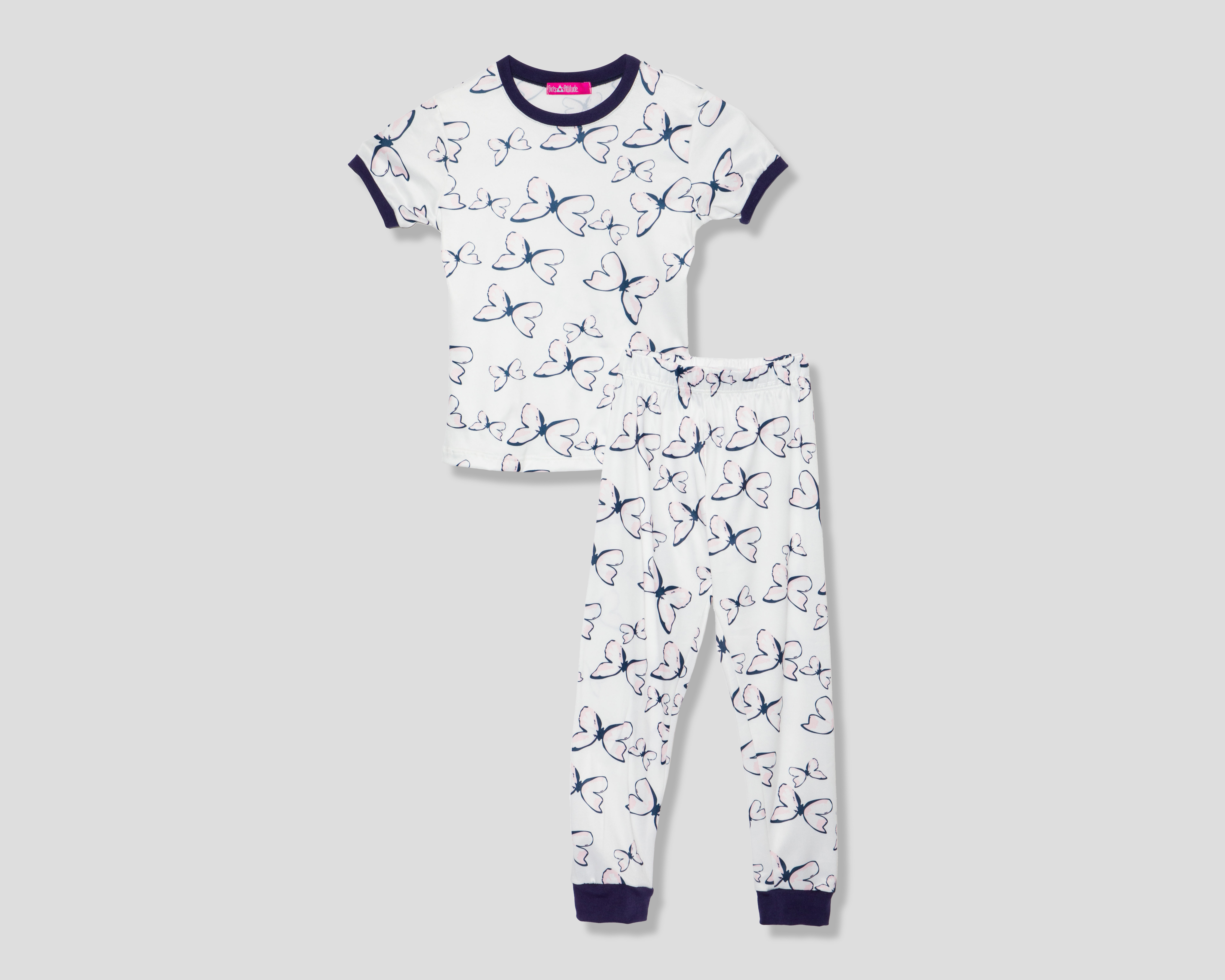 Pijama para Niña de Mariposa Girls Attitude