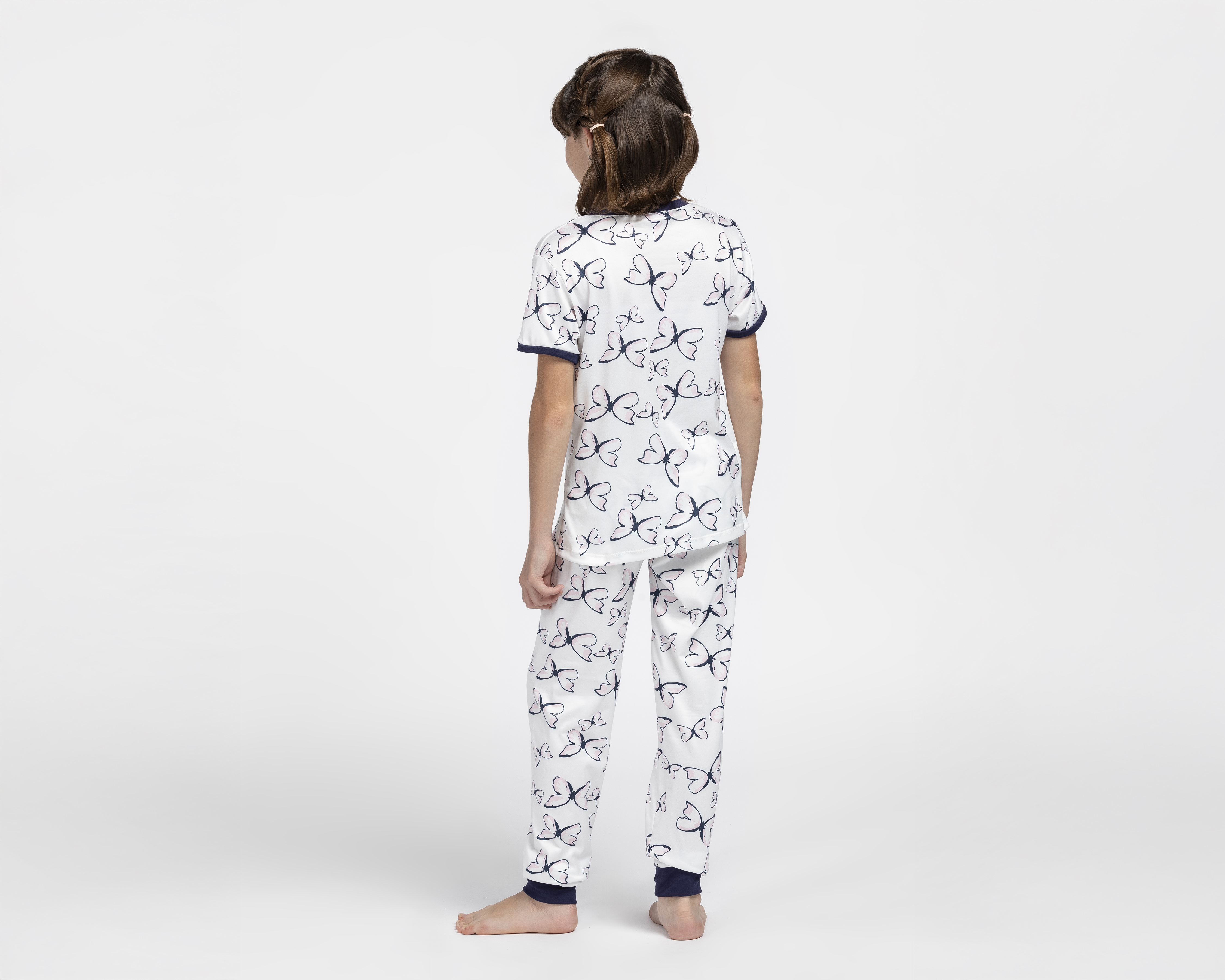 Foto 3 pulgar | Foto 2 | Pijama para Niña de Mariposa Girls Attitude