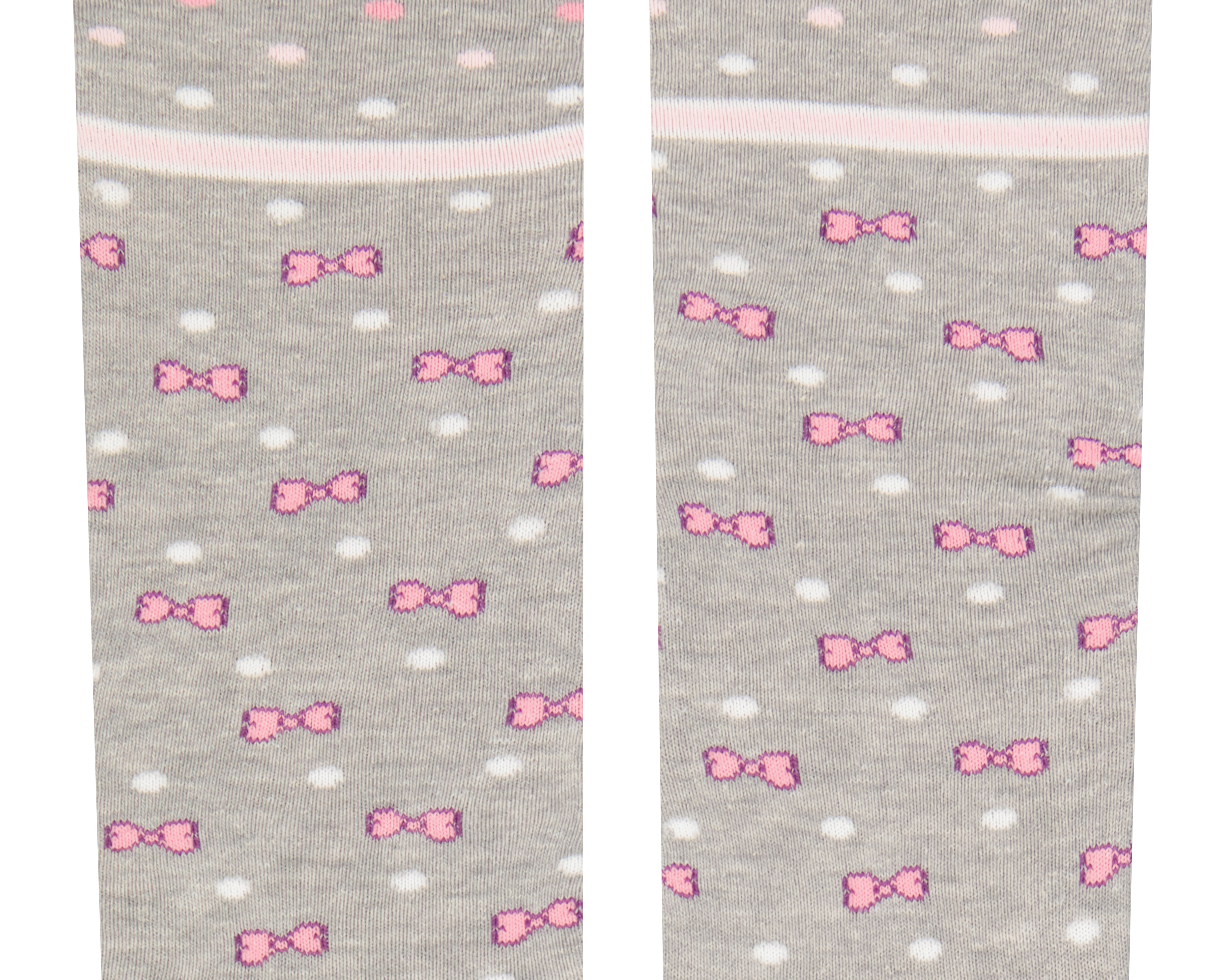 Foto 5 pulgar | Foto 4 | Mallas Grises para Niña con Estampado de Puntos