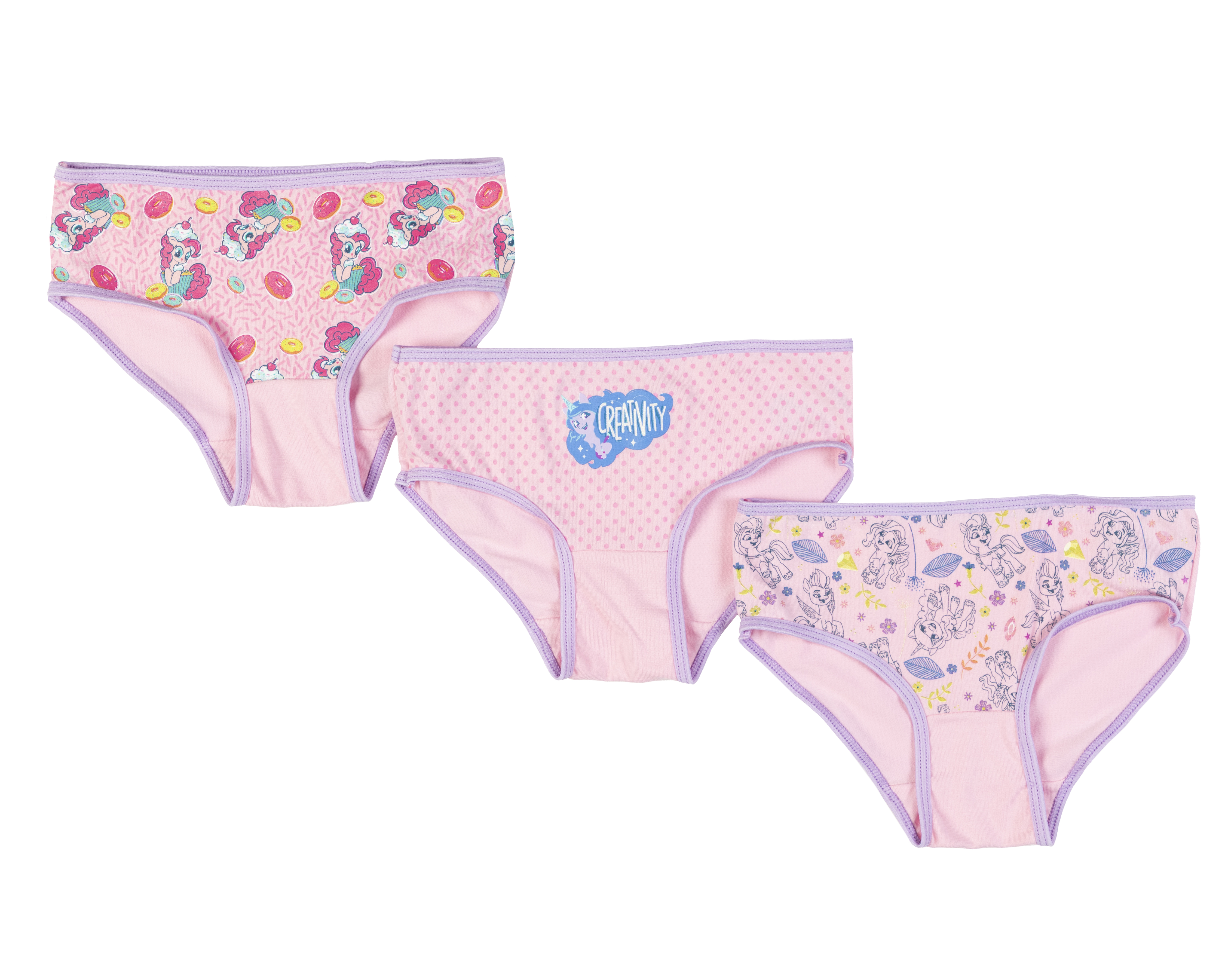 Pantaleta My Little Pony para Niña 3 Piezas