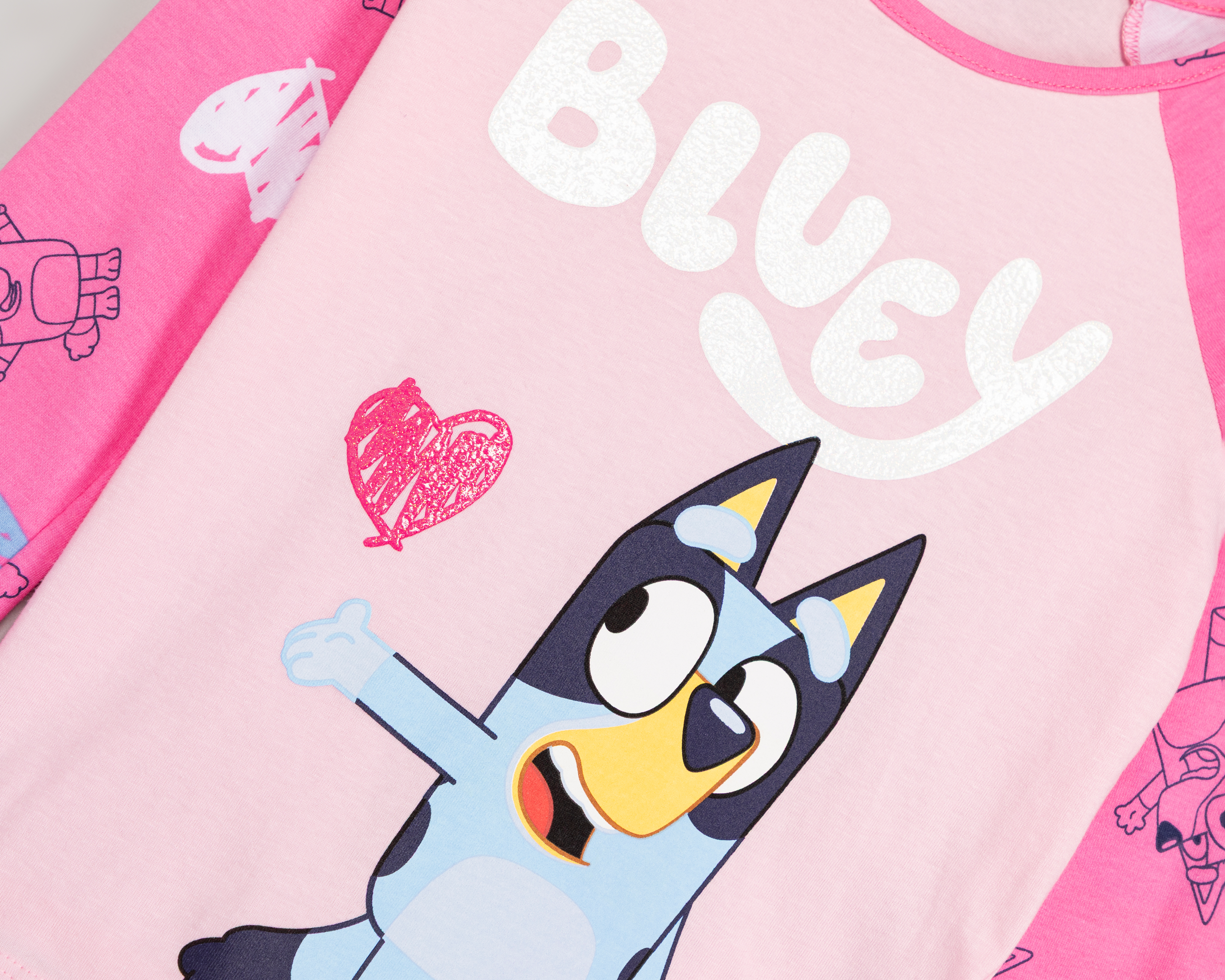 Foto 4 pulgar | Foto 3 | Pijama para Niña Estampada Bluey