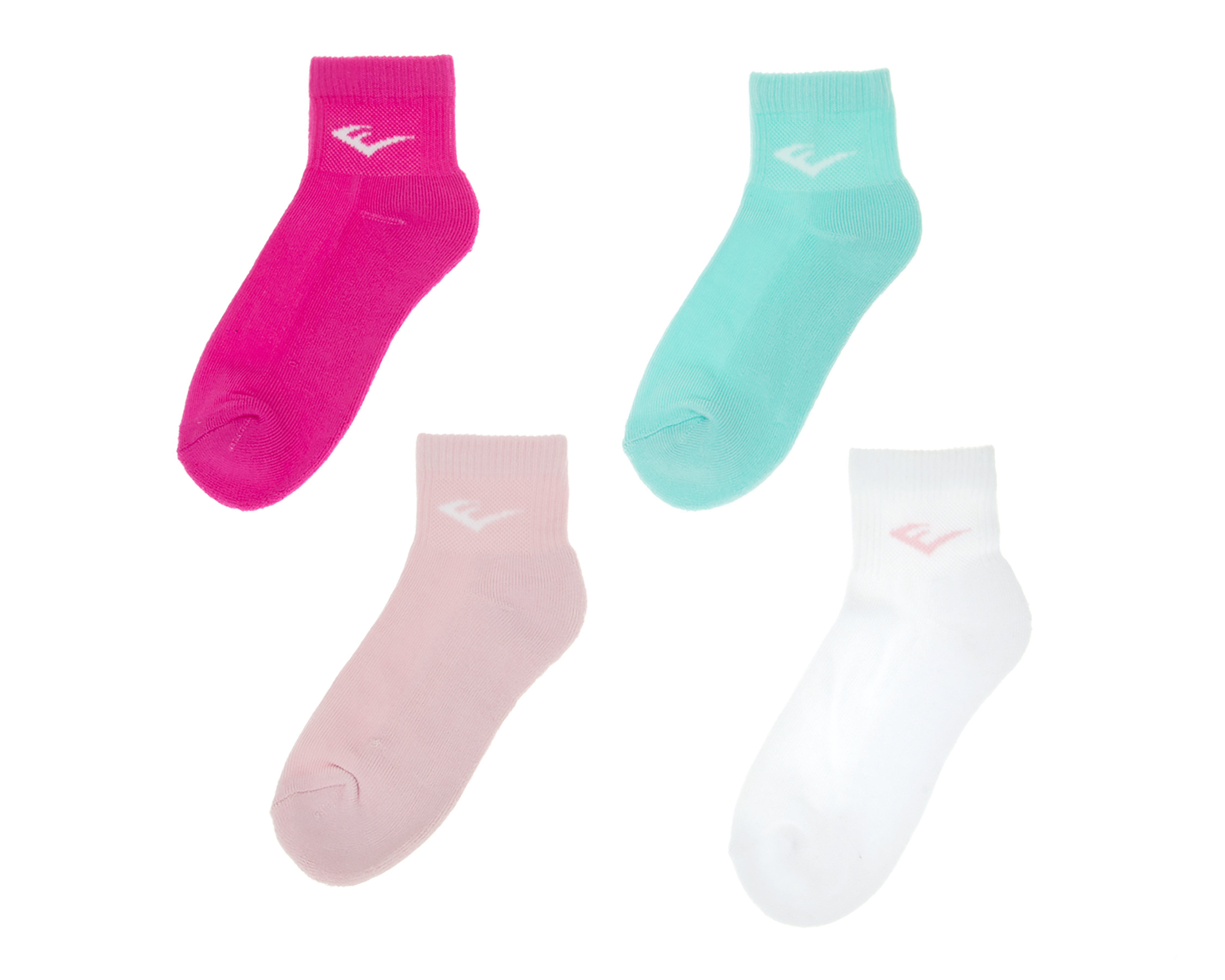 Foto 2 pulgar | Foto 1 | Calcetas Tines Everlast para Niña 4 Pares